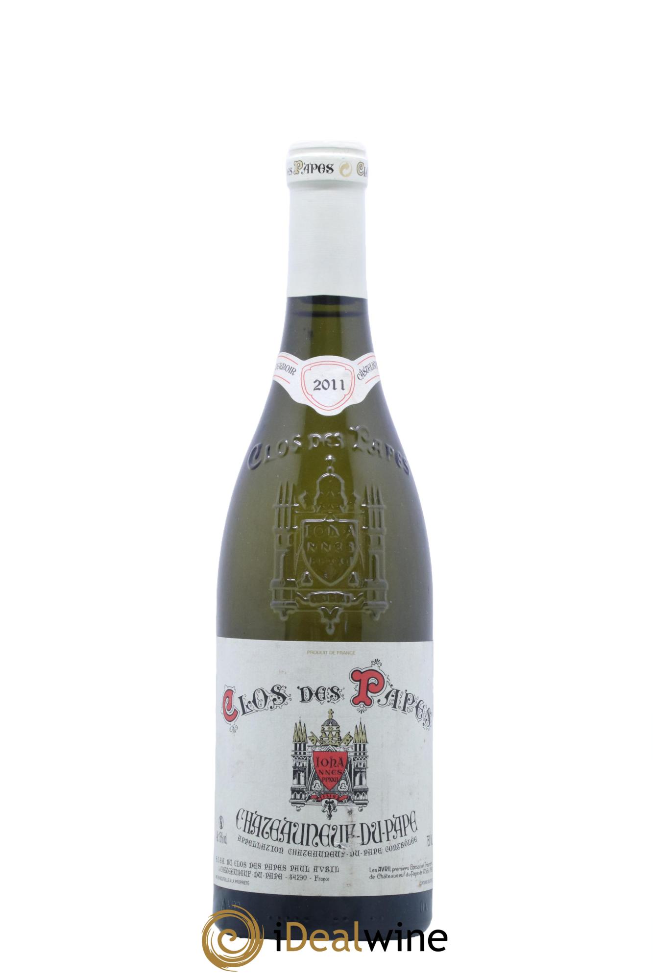 Châteauneuf-du-Pape Clos des Papes - Paul Avril 2011 - Lot de 1 bouteille - 0