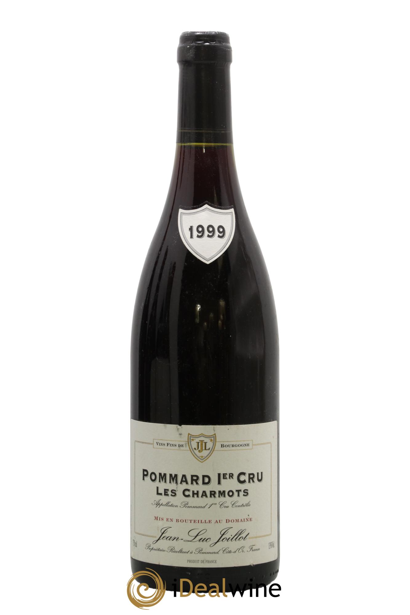 Pommard 1er Cru Les Charmots Jean-Luc Joillot 1999 - Lot de 1 bouteille - 0