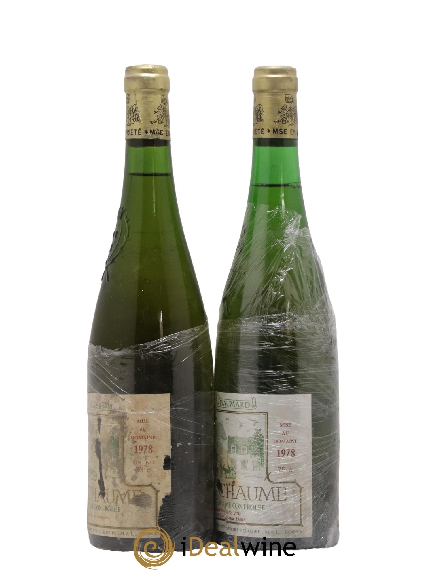 Quarts de Chaume Domaine des Baumard 1978 - Lotto di 2 bottiglie - 1