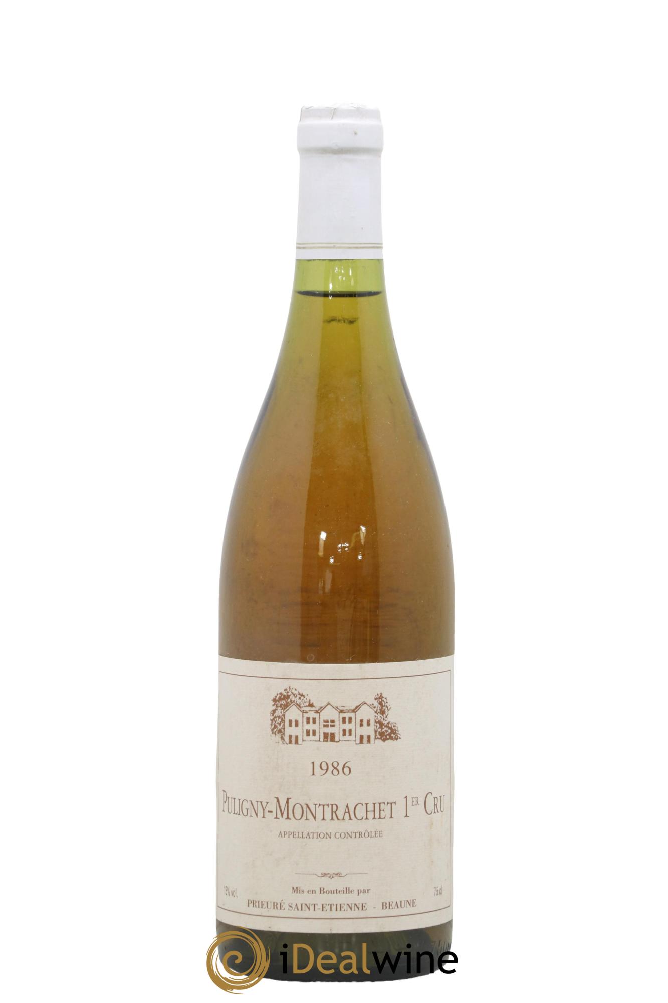 Puligny-Montrachet 1er Cru Prieuré Saint-Etienne 1986 - Lot de 1 bouteille - 0