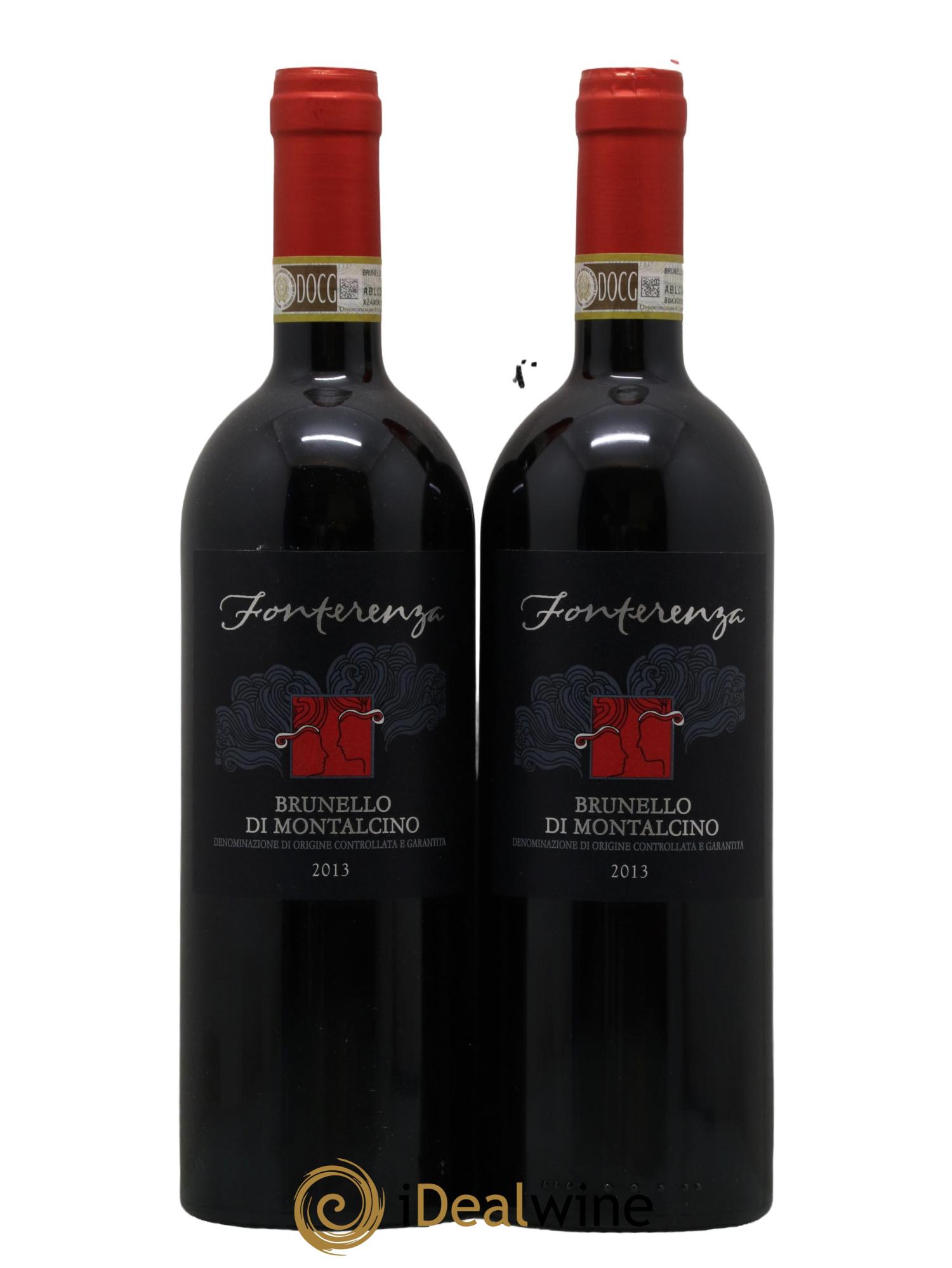 Brunello di Montalcino Fonterenza 2013 - Lot de 2 bouteilles - 0