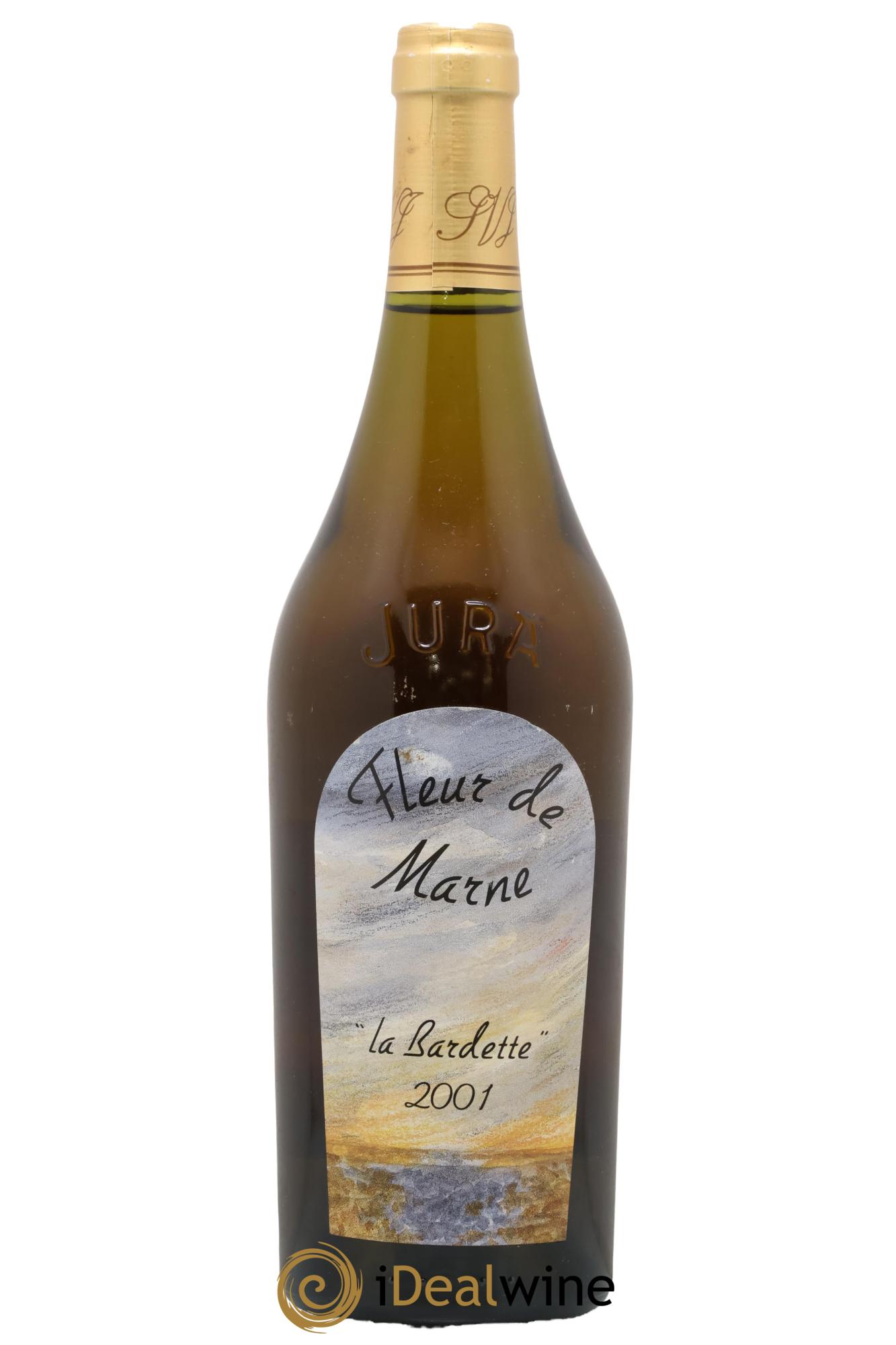 Côtes du Jura Fleur de Marne La Bardette Romain - Julien - Charline Labet 2001 - Posten von 1 Flasche - 0