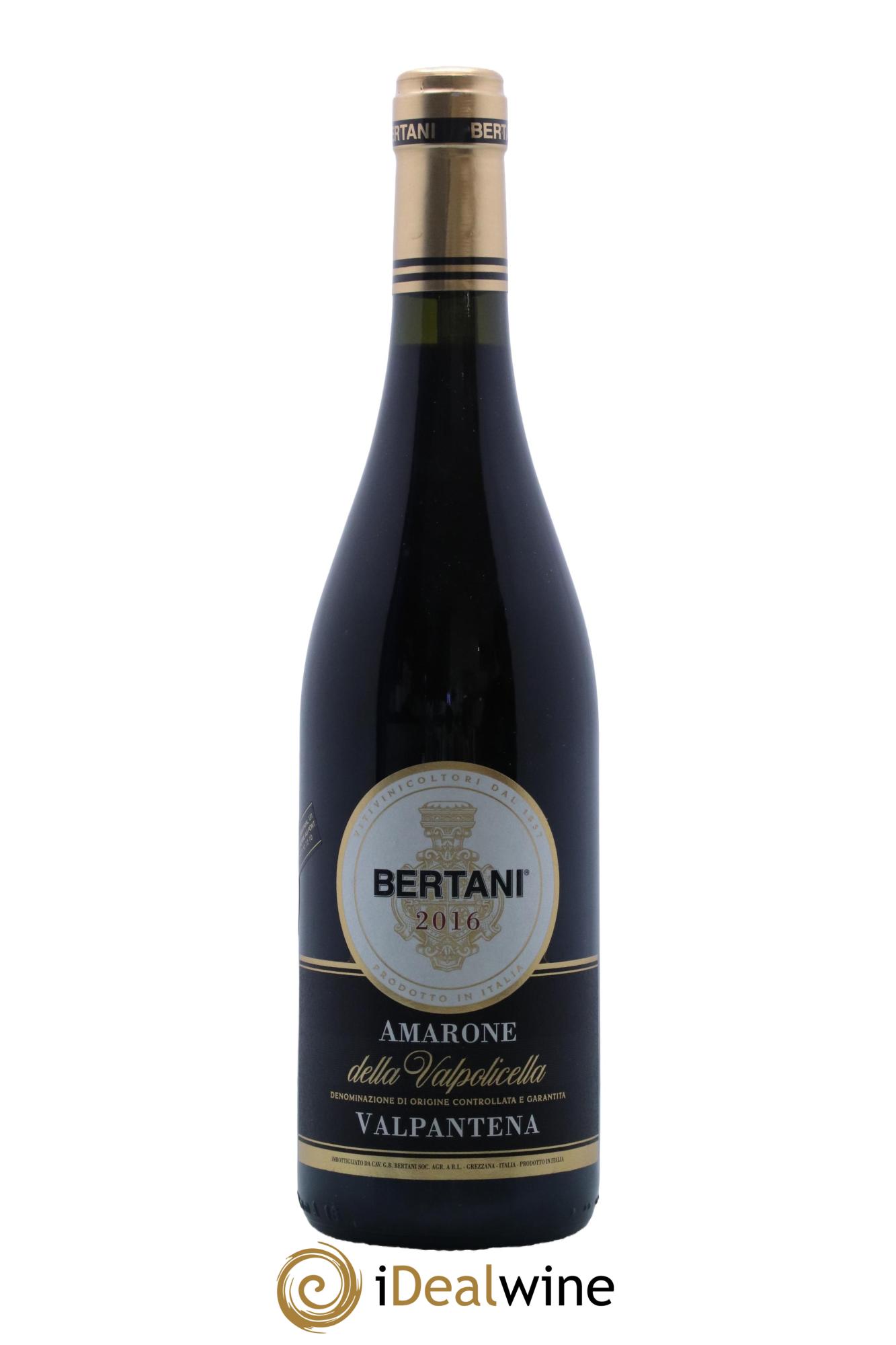 Amarone della Valpolicella DOC Valpantena Bertani 2016 - Lot de 1 bouteille - 0