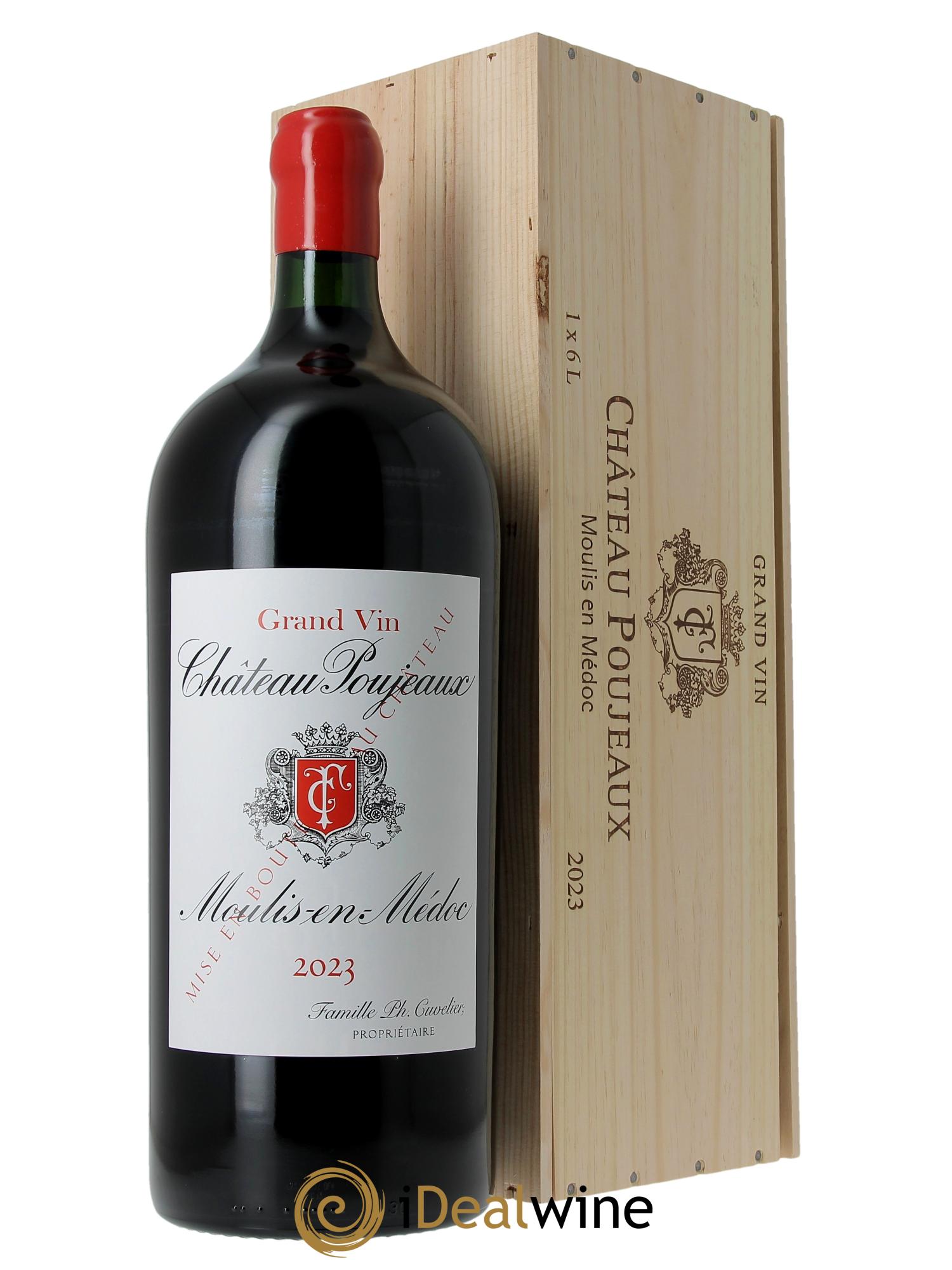 Château Poujeaux 2023 - Lotto di 1 mathusalem - 0