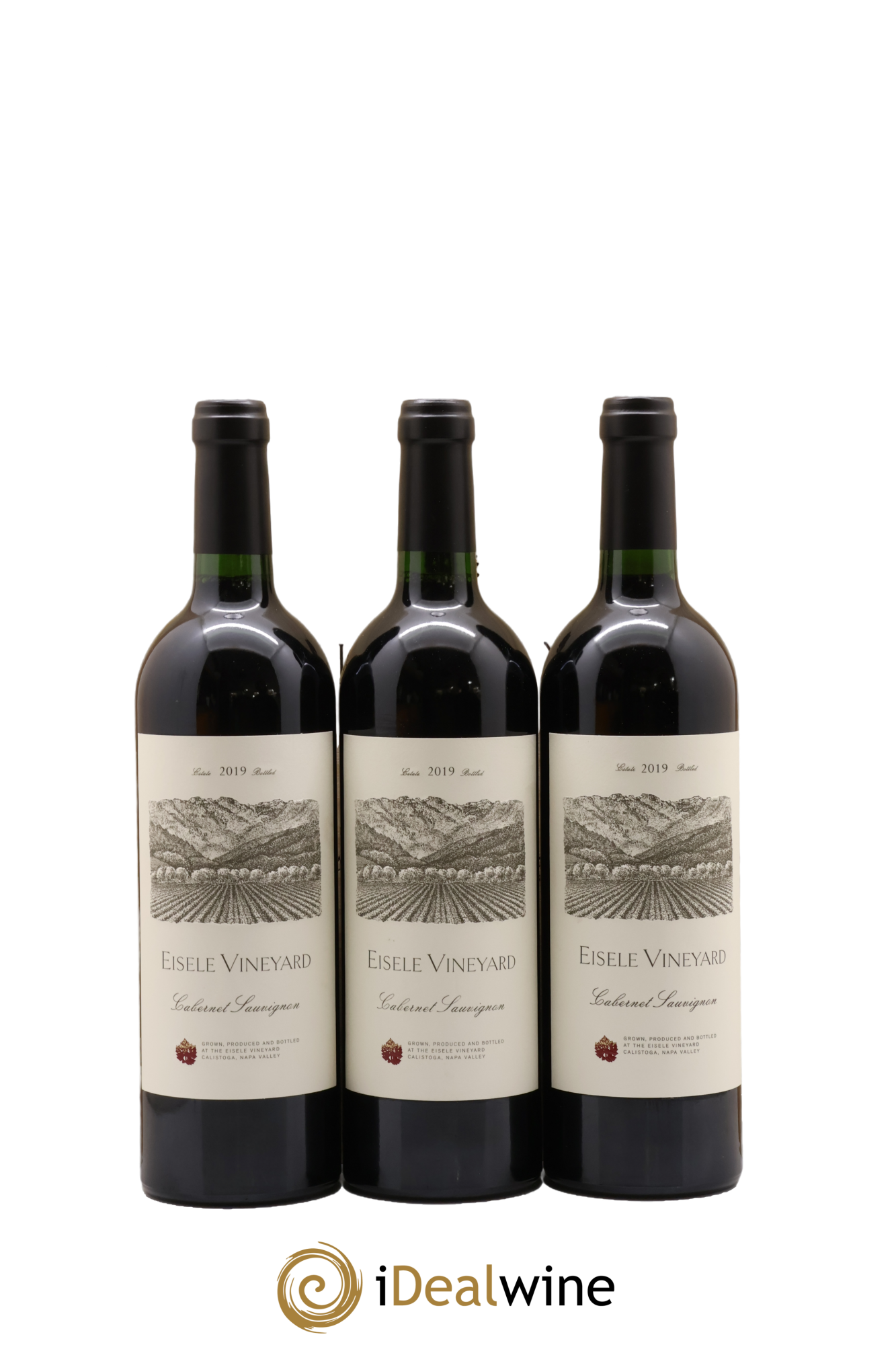 USA Nappa Valley Cabernet Sauvignon Eisele 2019 - Lot of 3 bottles - 0