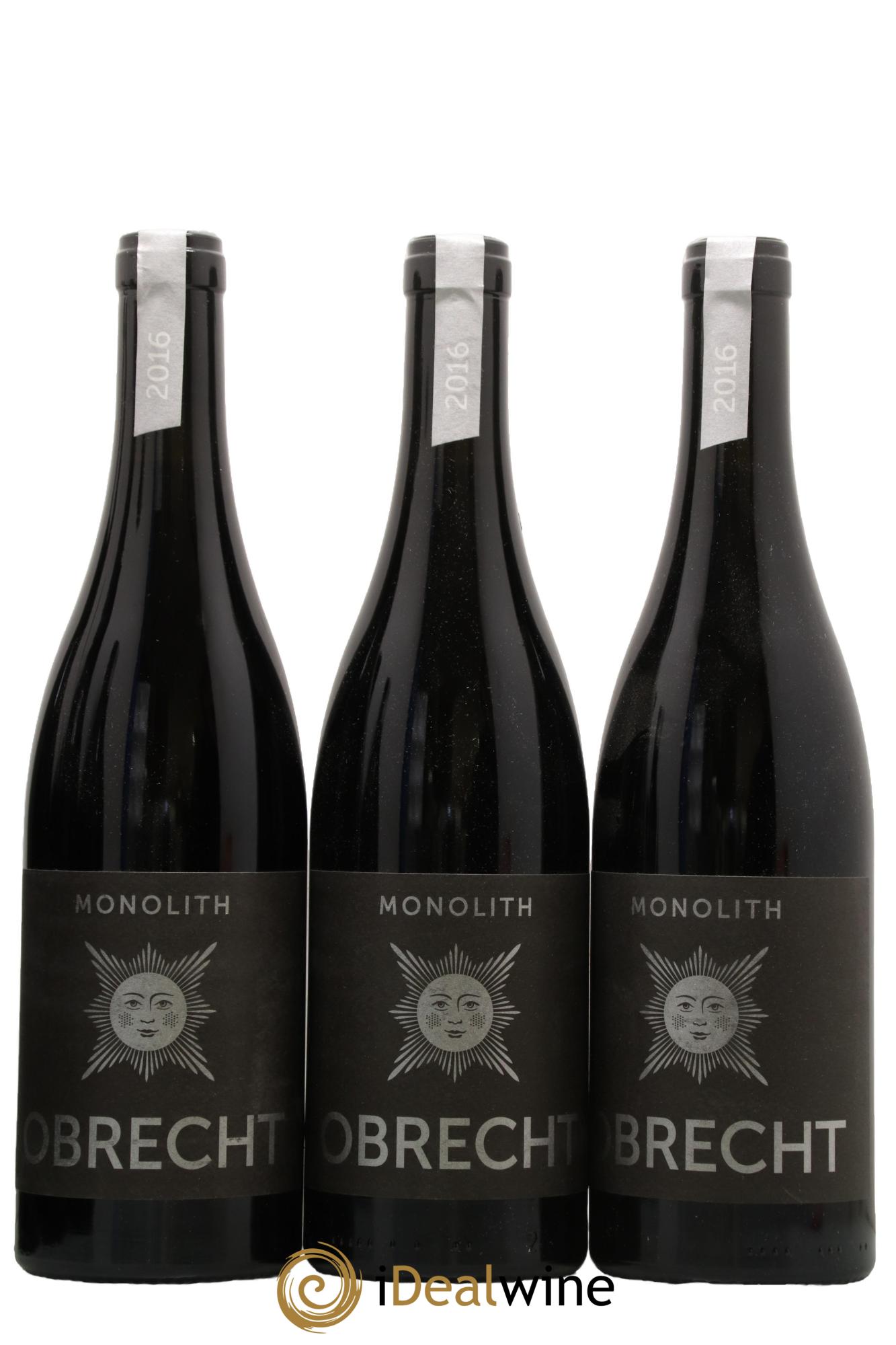 Divers Suisse Monolith Obrecht 2016 - Lot de 3 bouteilles - 0