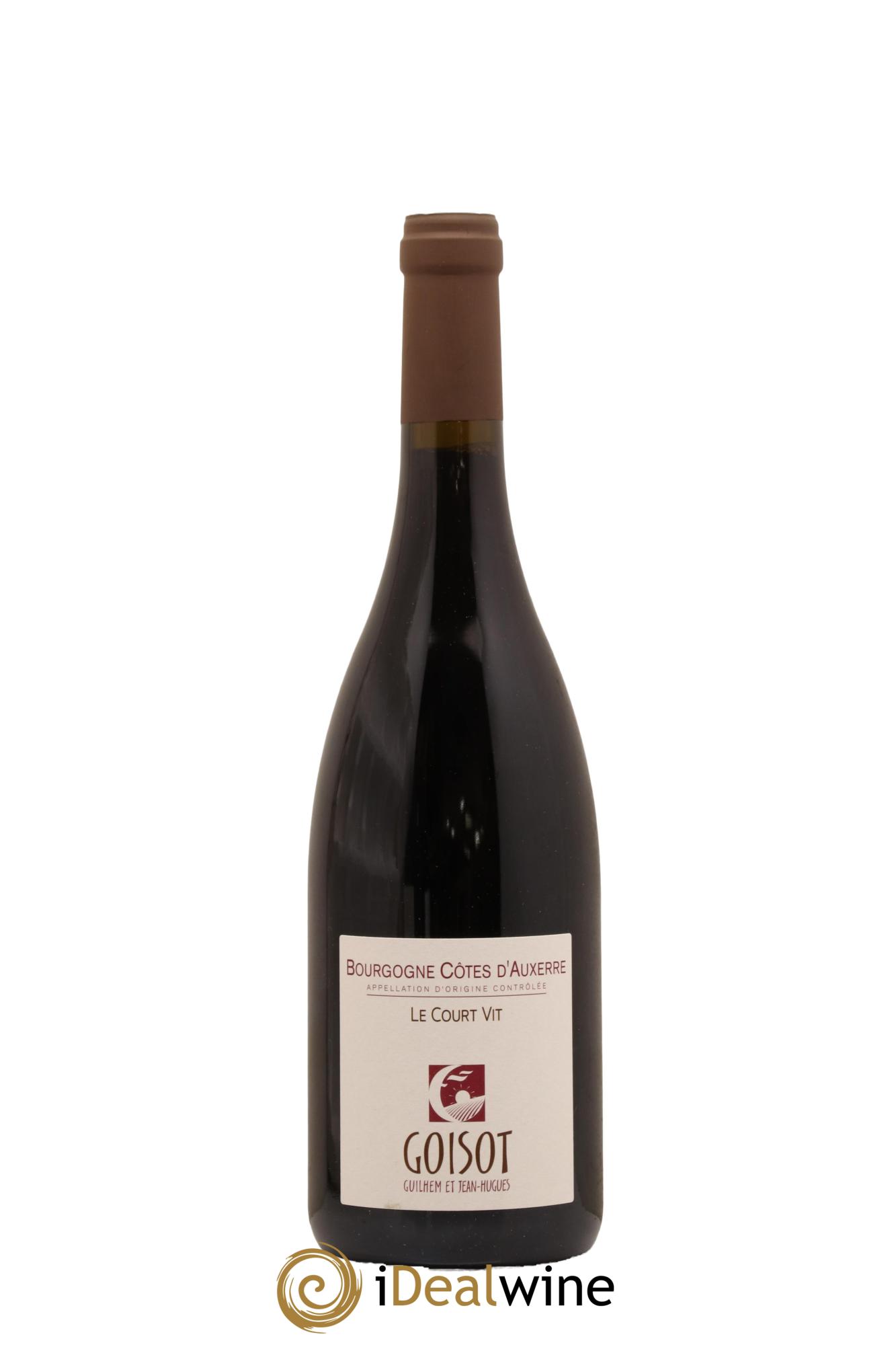 Bourgogne Côtes d'Auxerre Le Court Vit Goisot 2019 - Lot of 1 bottle - 0