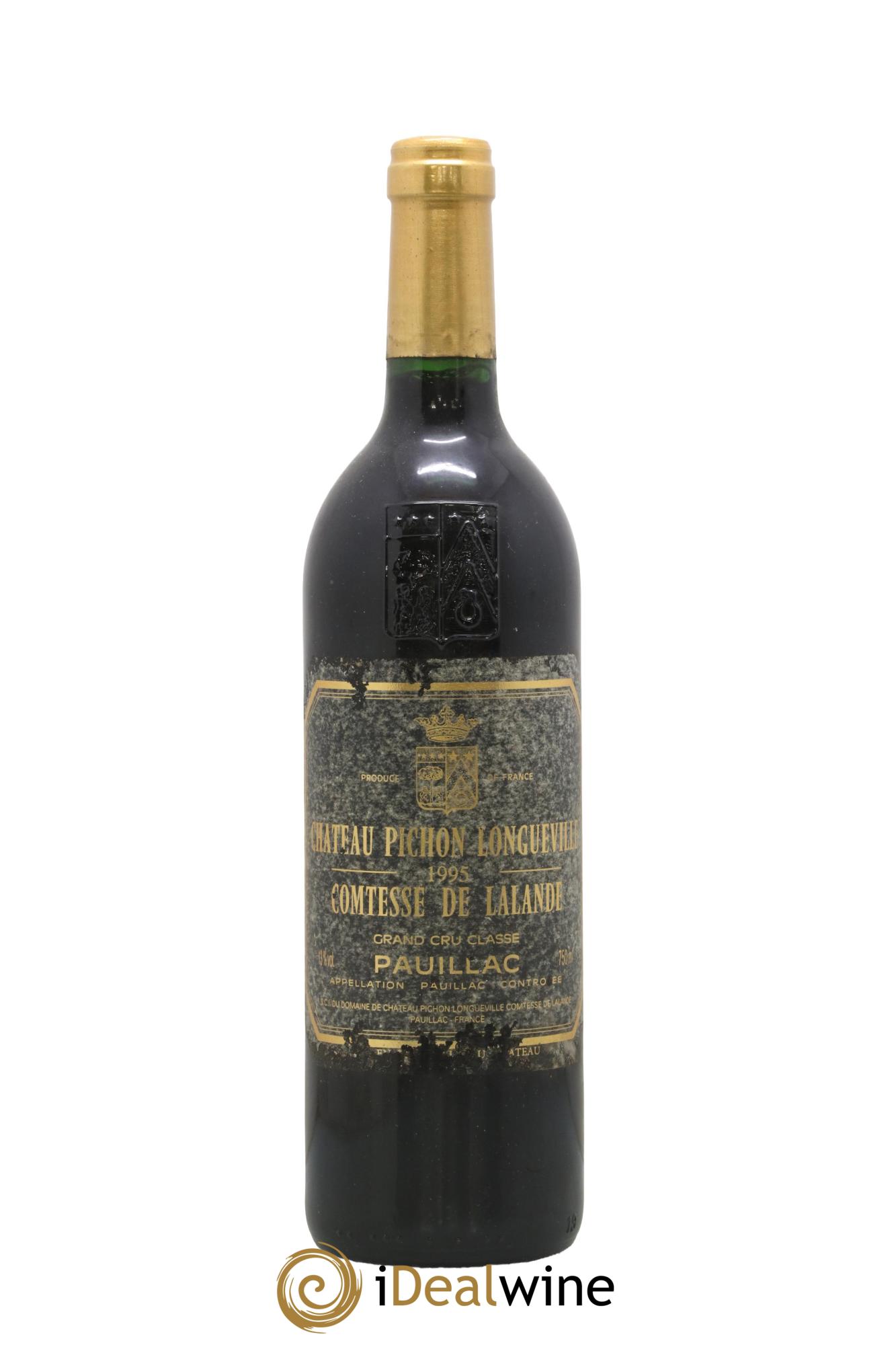Château Pichon Longueville Comtesse de Lalande 2ème Grand Cru Classé 1995 - Lot de 1 bouteille - 0