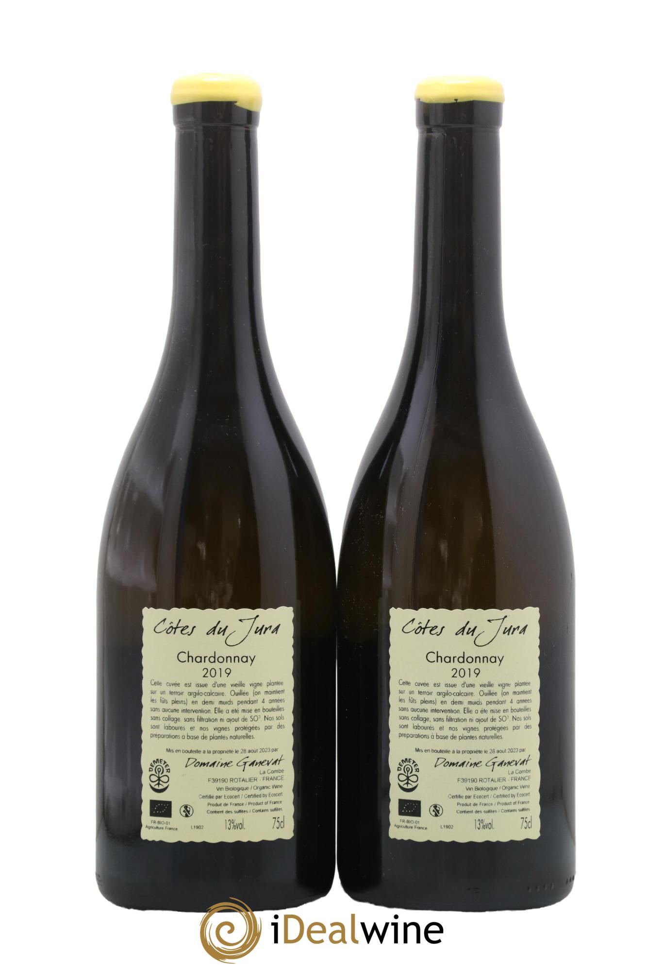 Côtes du Jura Chardonnay En Billat Jean-François Ganevat (Domaine) 2019 - Posten von 2 Flaschen - 1