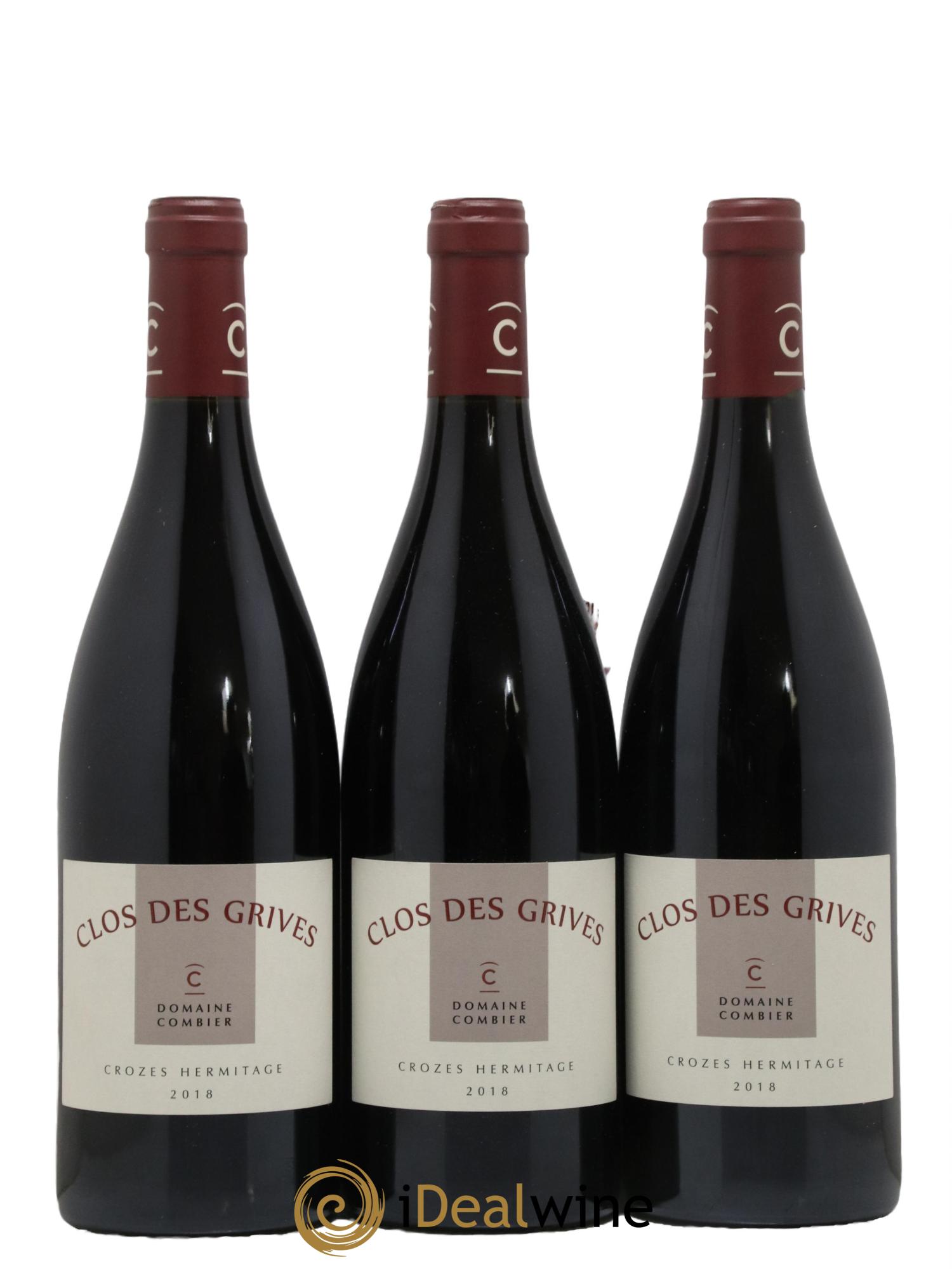 Crozes-Hermitage Clos des Grives Combier 2018 - Lot of 6 bottles - 2