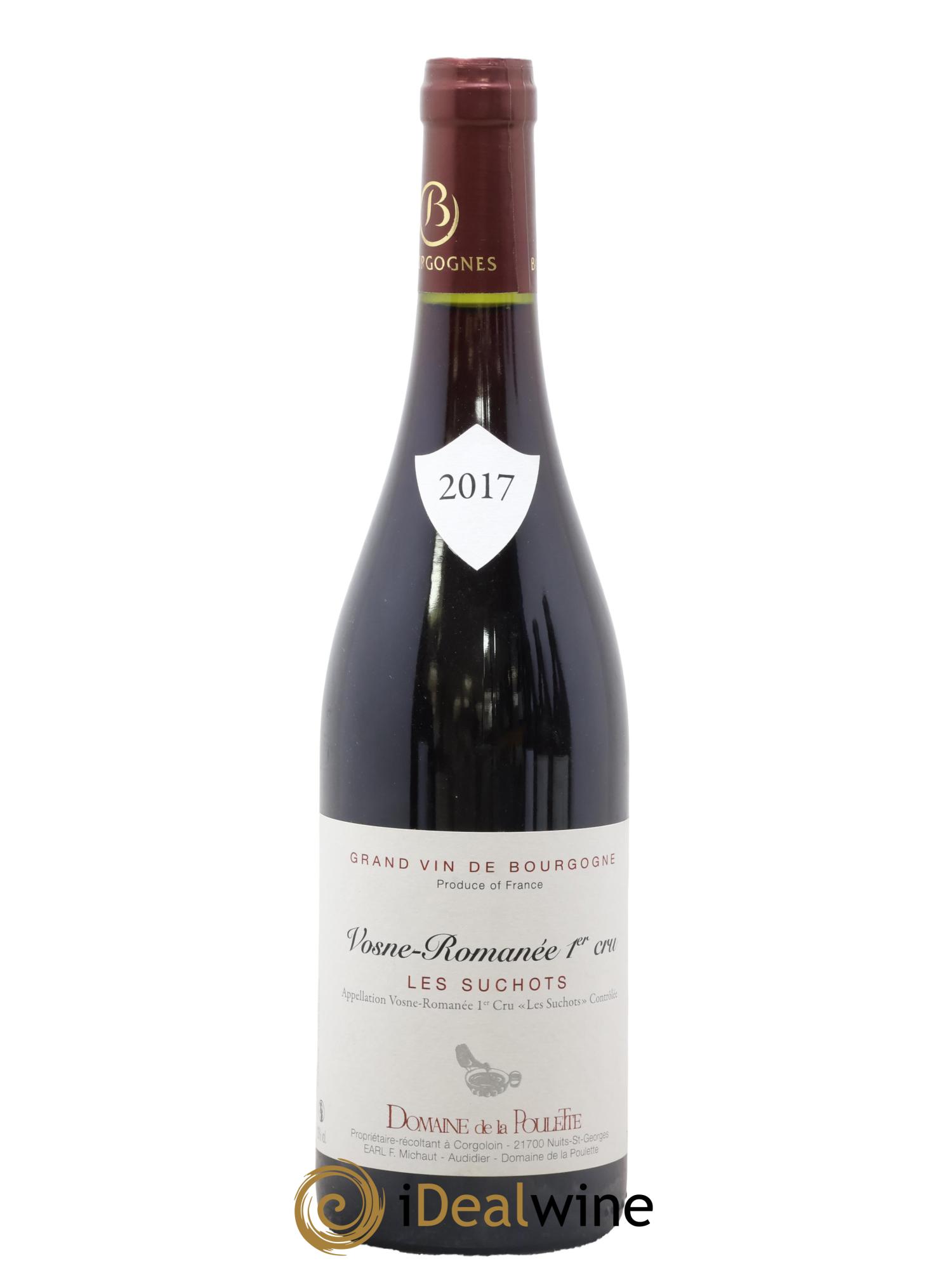 Vosne-Romanée 1er Cru Les Suchots Clos des Poulettes 2017 - Lot de 1 bouteille - 0