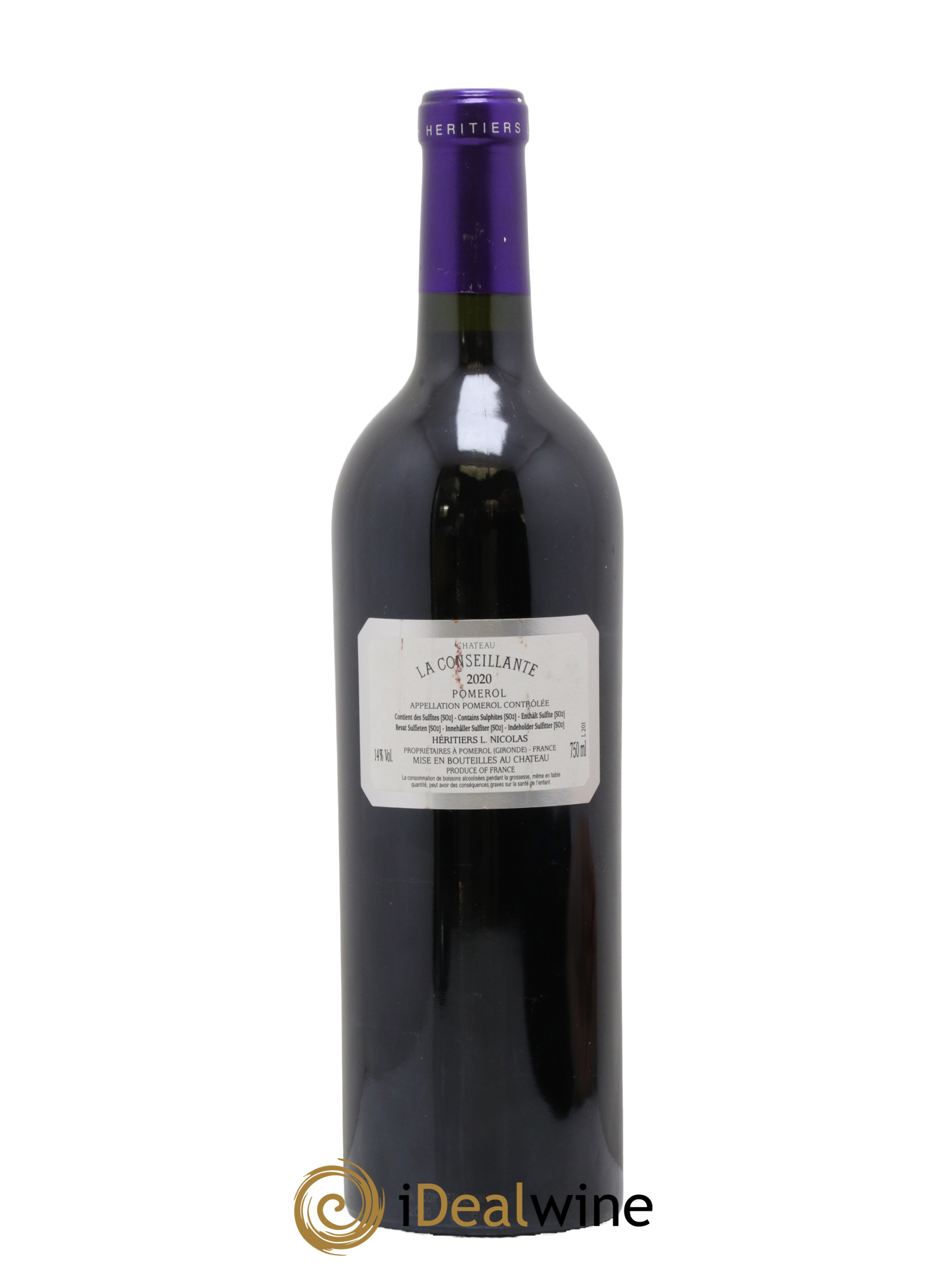 Château la Conseillante 2020 - Lot de 1 bouteille - 1