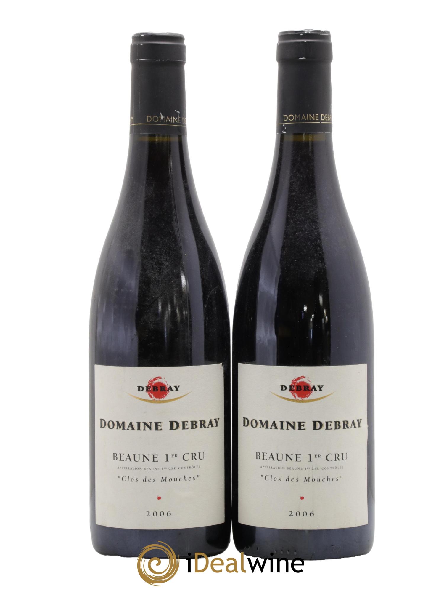 Beaune 1er Cru Clos Des Mouches Debray 2006 - Lot de 2 bouteilles - 0