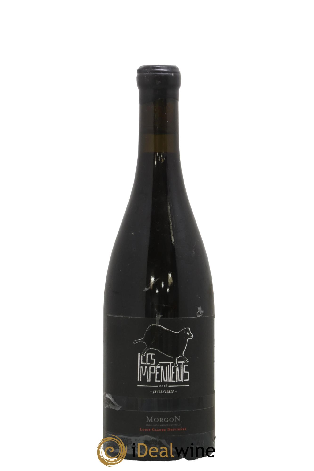 Morgon Javernières Les Impénitents Louis-Claude Desvignes 2016 - Lot de 1 bouteille - 0