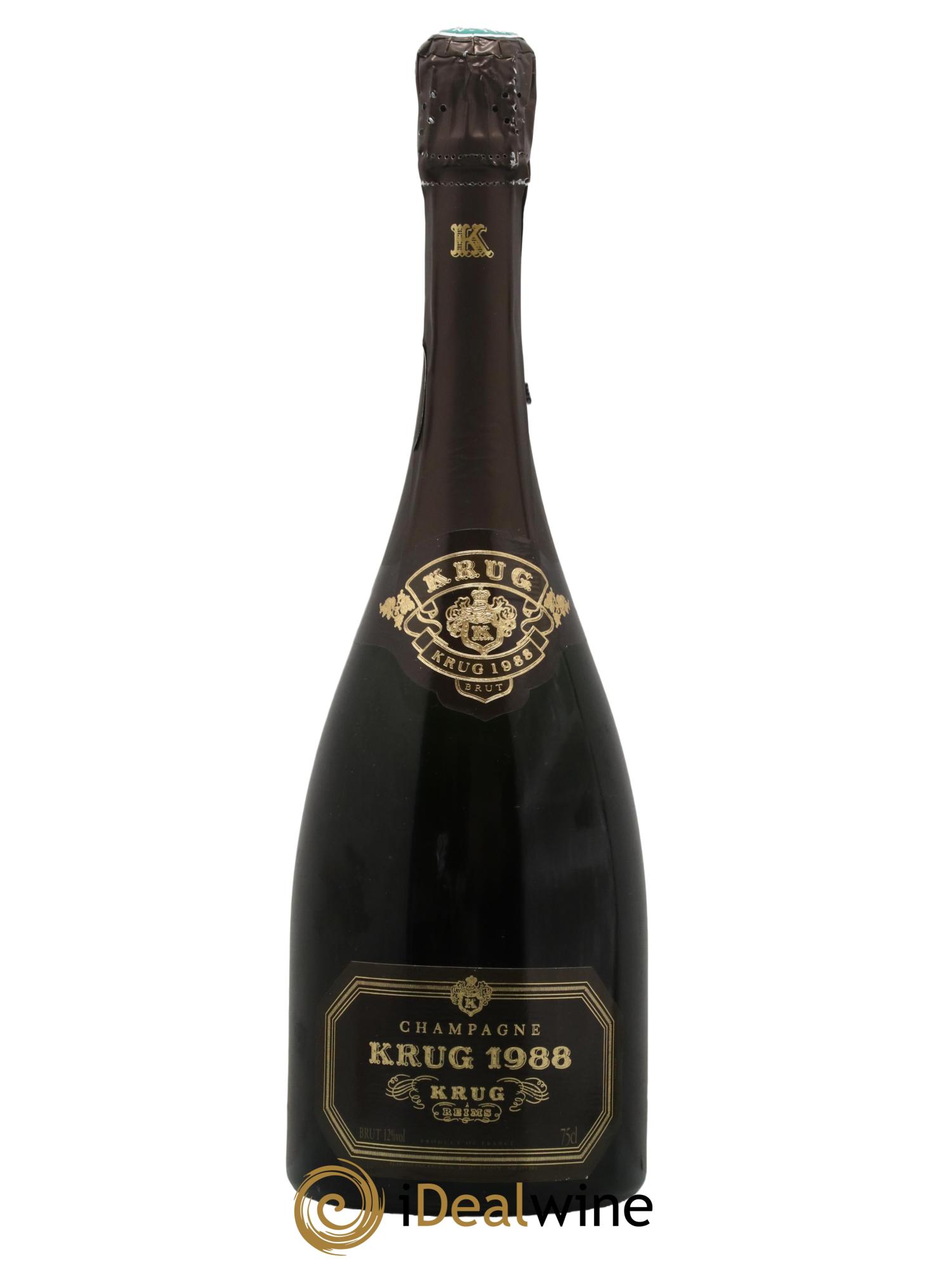 Vintage Krug 1988 - Lot de 1 bouteille - 0
