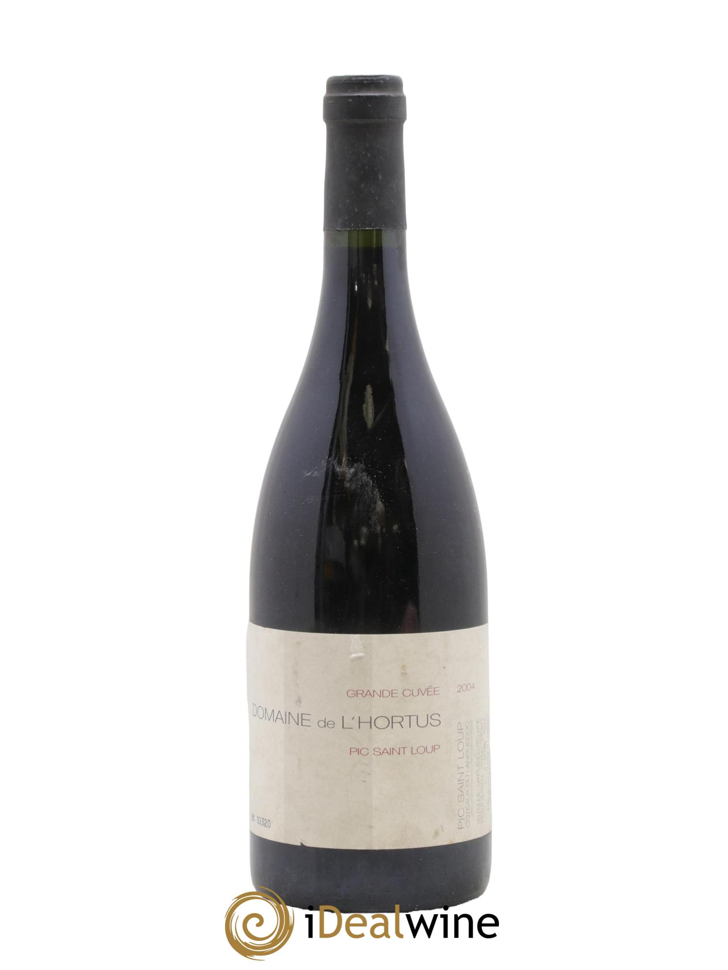 Pic Saint-Loup Domaine de L'Hortus Grande Cuvée Famille Orliac 2004 - Lot de 1 bouteille - 0