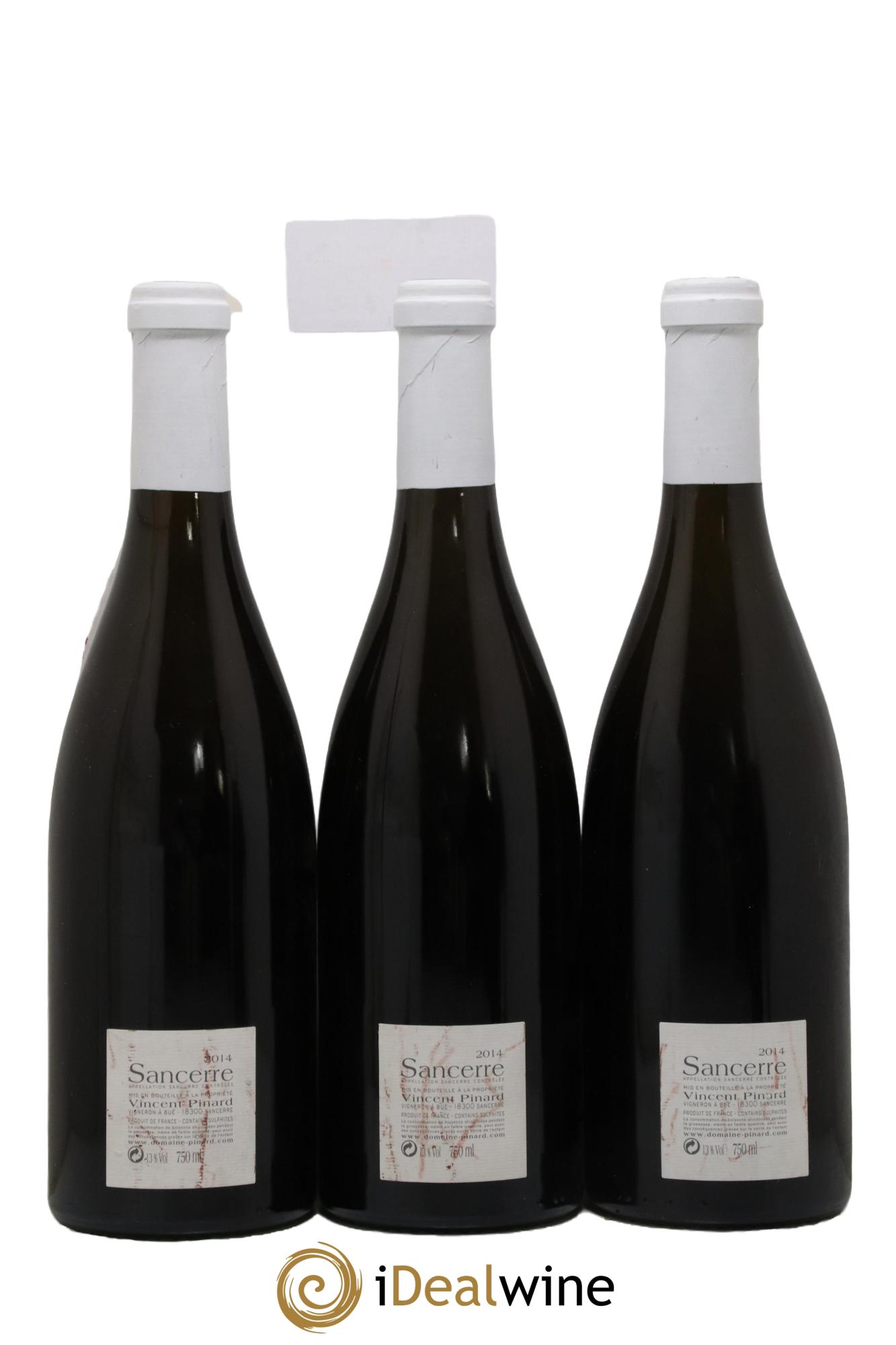 Sancerre Le Château Vincent Pinard 2014 - Lot de 3 bouteilles - 1