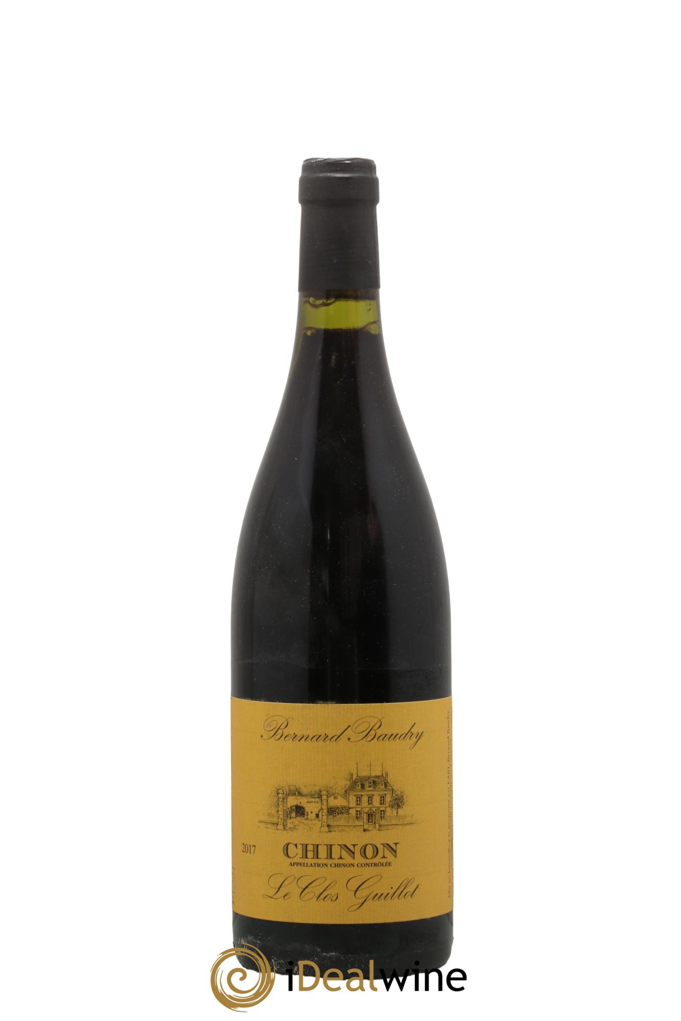 Chinon Le Clos Guillot Bernard Baudry 2017 - Lot de 1 bouteille - 0