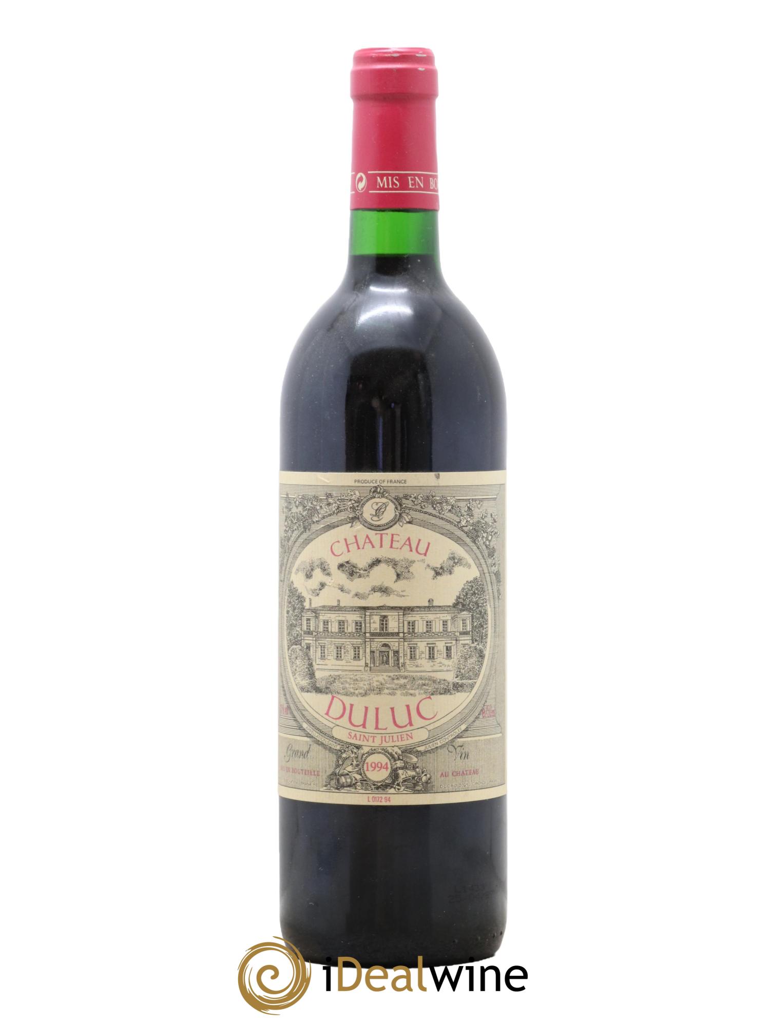 Duluc de Branaire Second Vin 1994 - Lot de 1 bouteille - 0