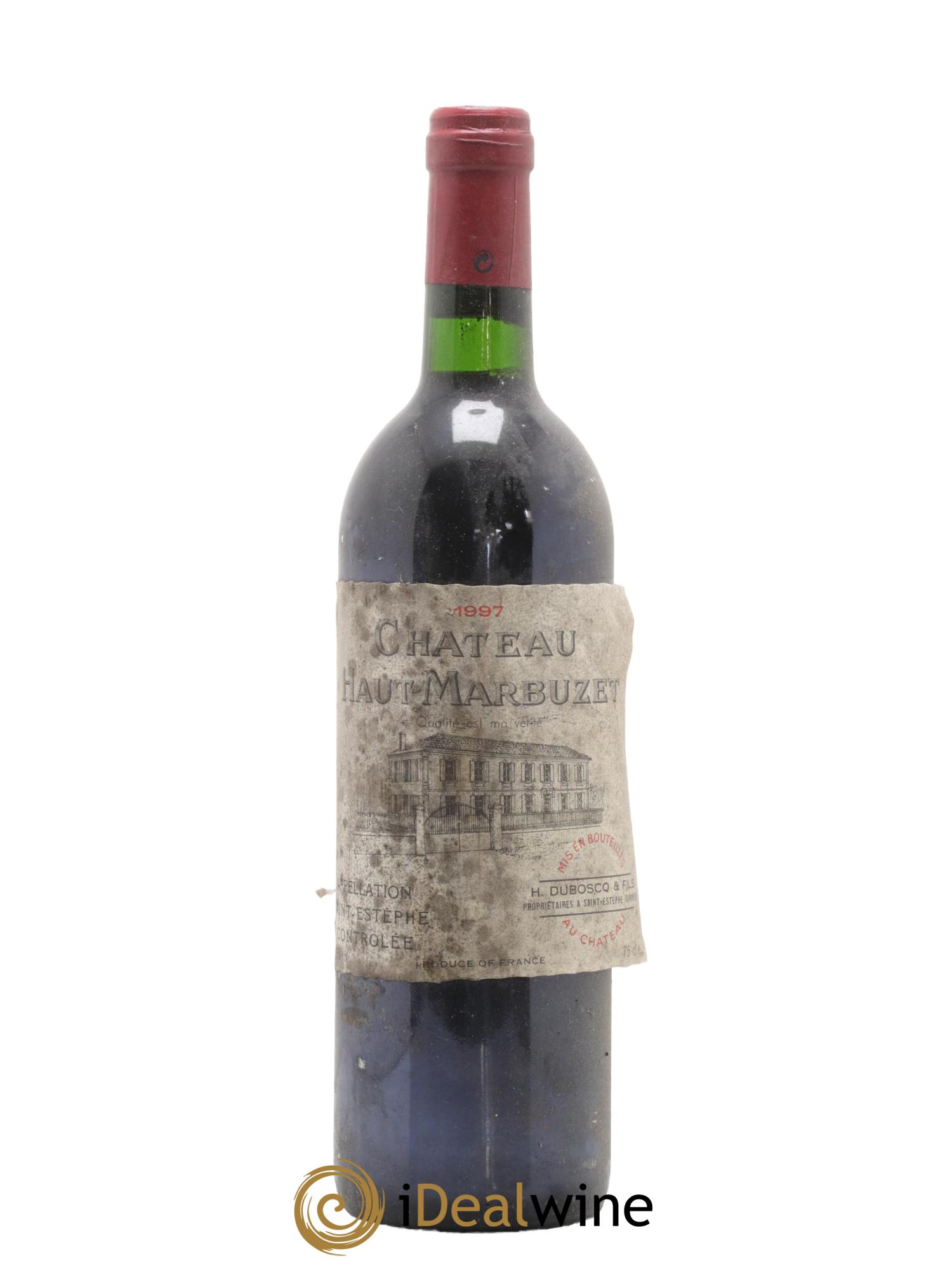 Château Haut Marbuzet 1997 - Lot de 1 bouteille - 0