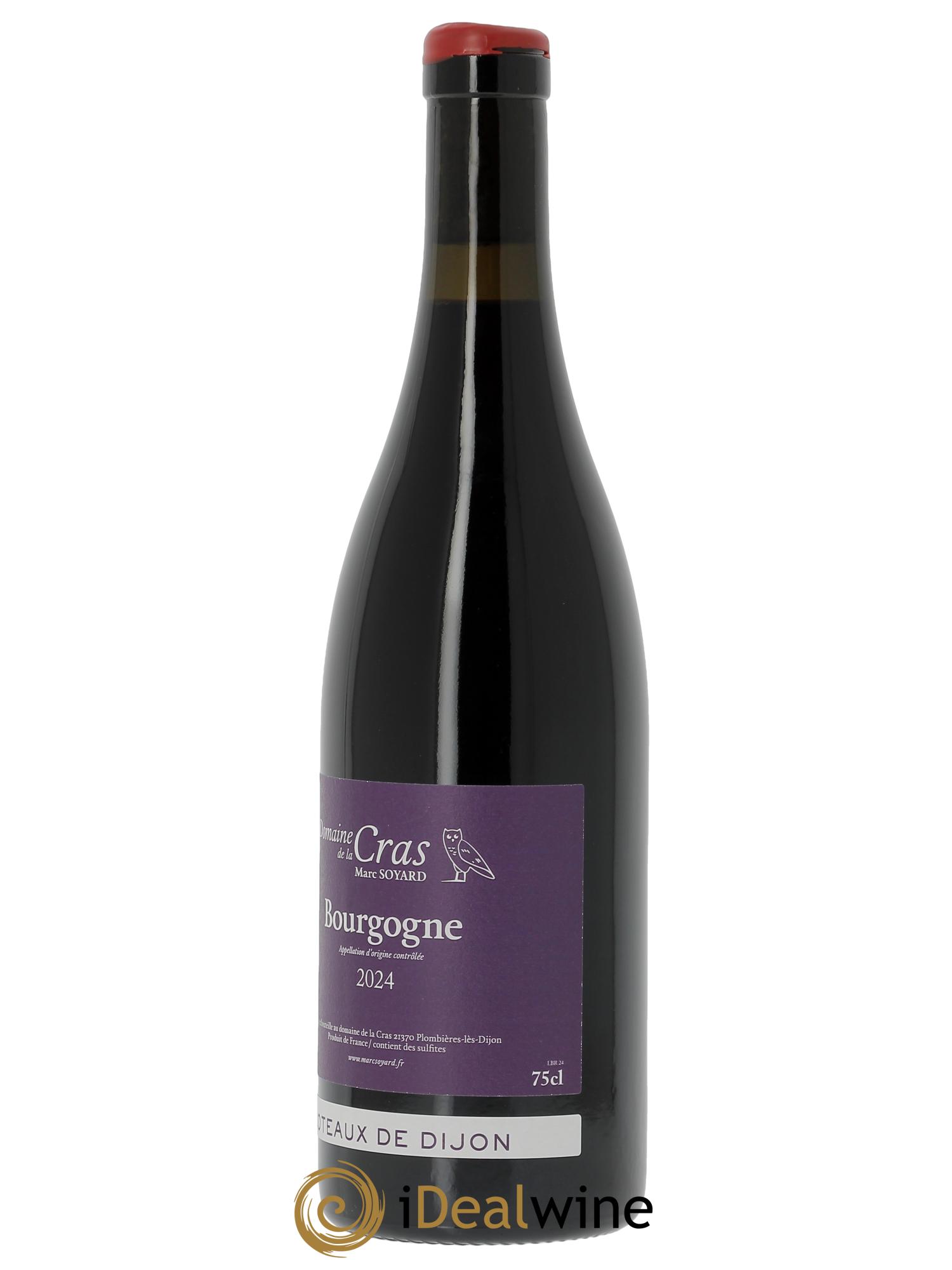 Bourgogne Domaine de la Cras - Marc Soyard 2024 - Lote de 1 botella - 1