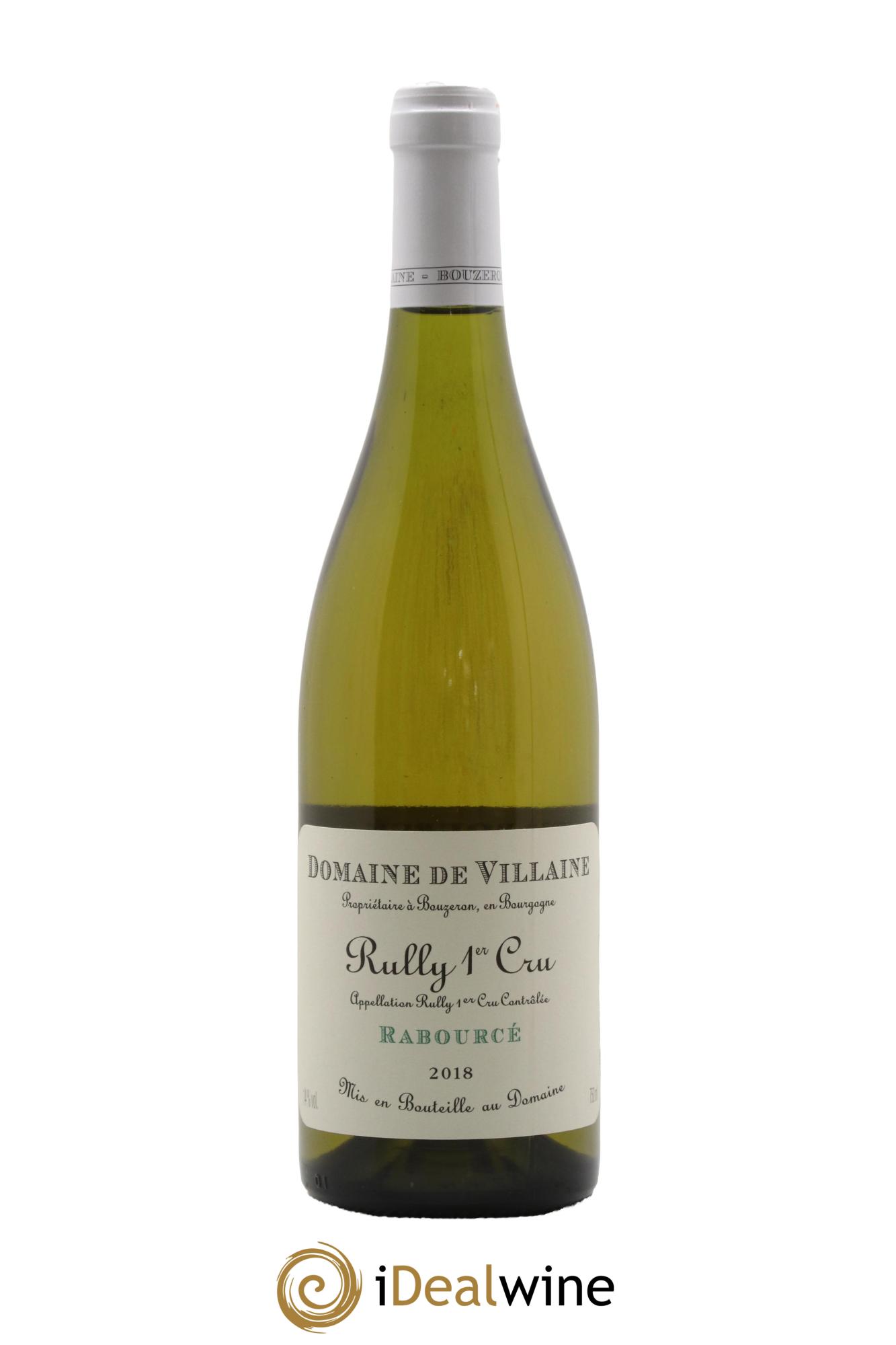 Rully 1er Cru Rabourcé Domaine de Villaine 2018 - Lot de 1 bouteille - 0