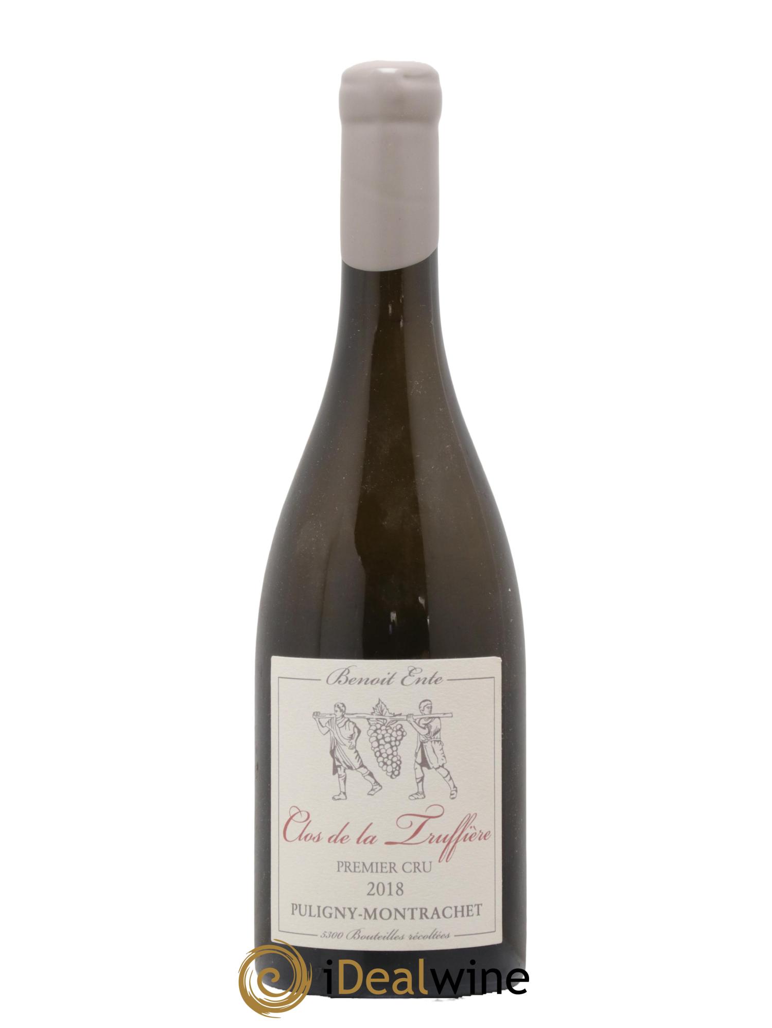 Puligny-Montrachet 1er Cru Clos de la Truffière Benoit Ente 2018 - Lot de 1 bouteille - 0