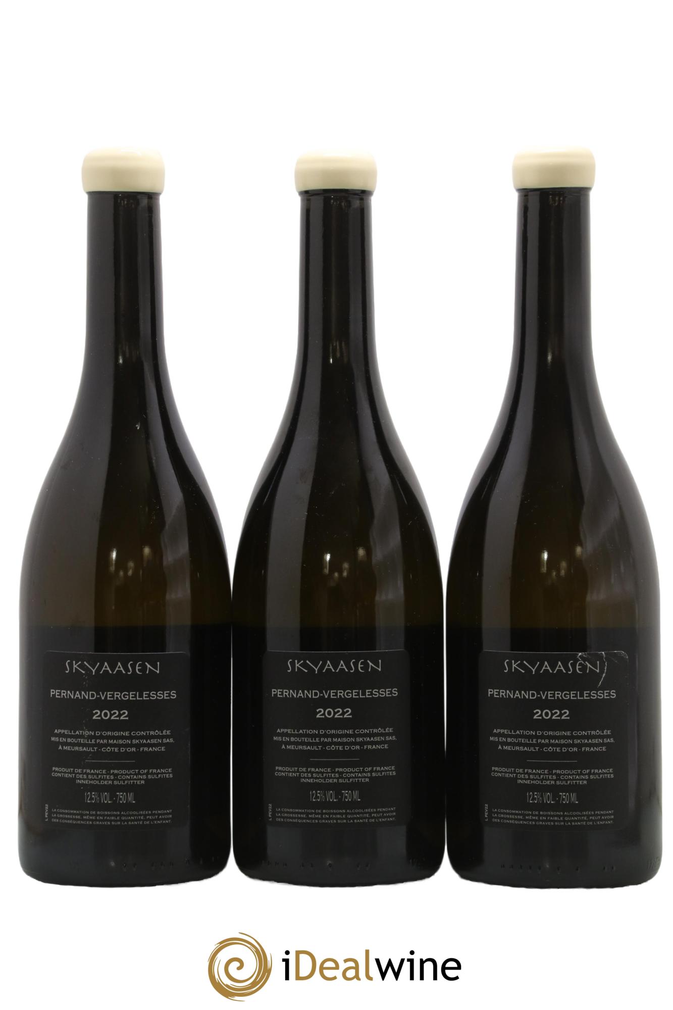 Pernand-Vergelesses Maison Skyaasen 2022 - Lotto di 3 bottiglie - 1