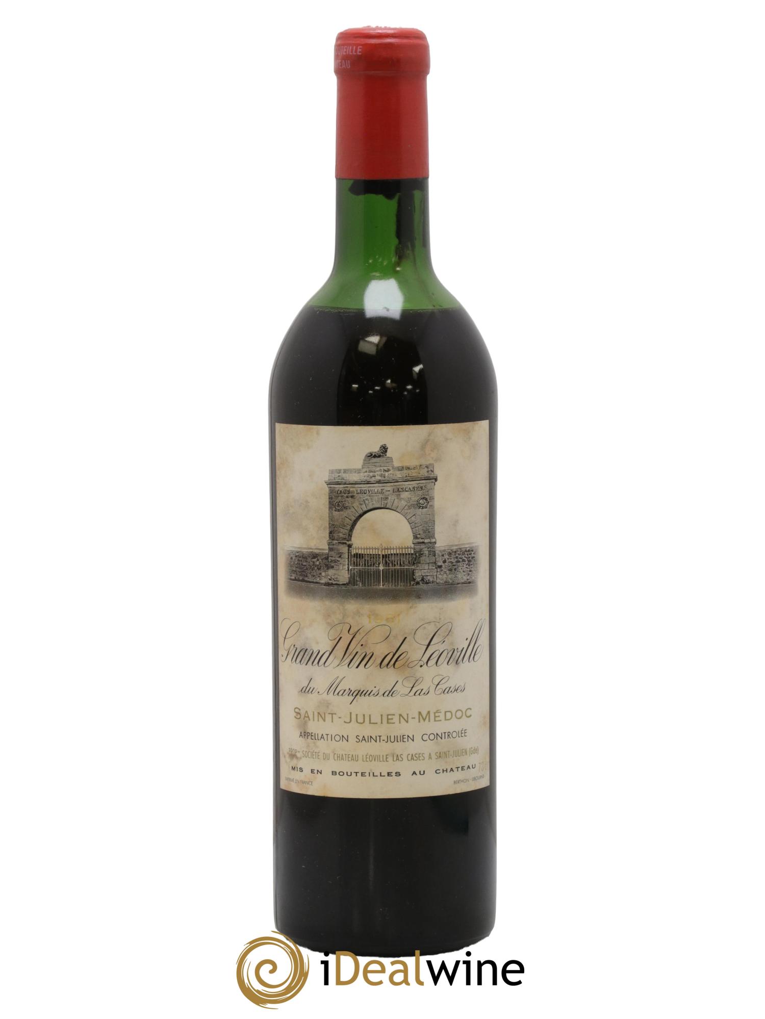 Château Léoville Las Cases 2ème Grand Cru Classé 1961 - Lot de 1 bouteille - 0