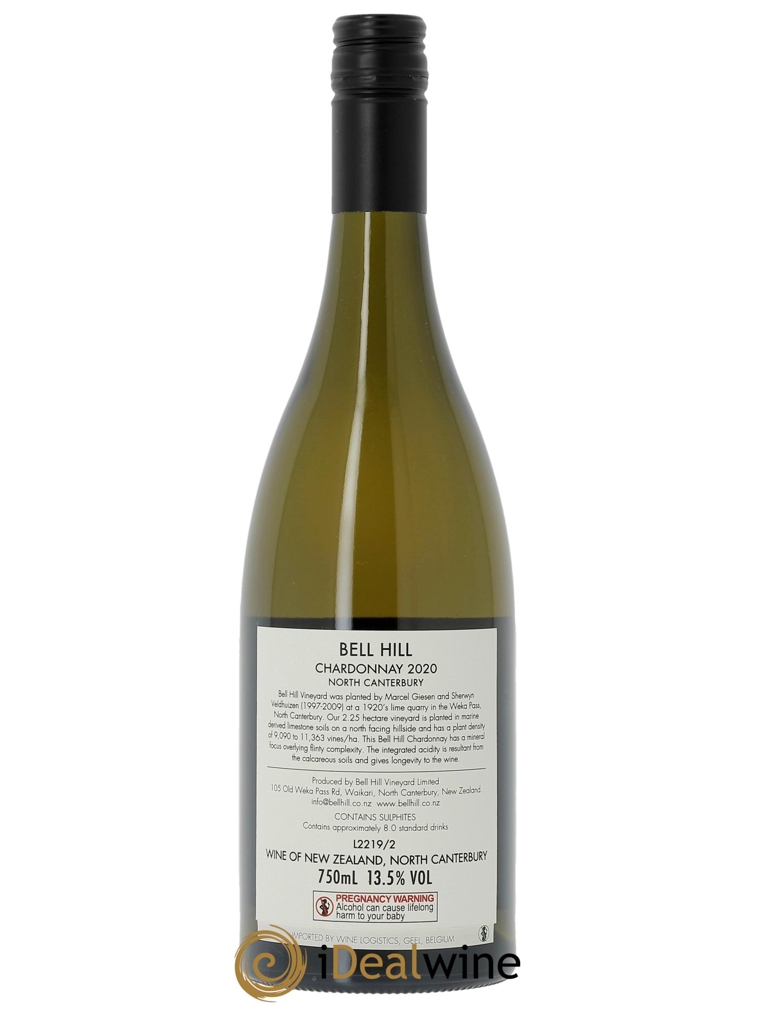 Canterbury Bell Hill Chardonnay 2020 - Posten von 1 Flasche - 1