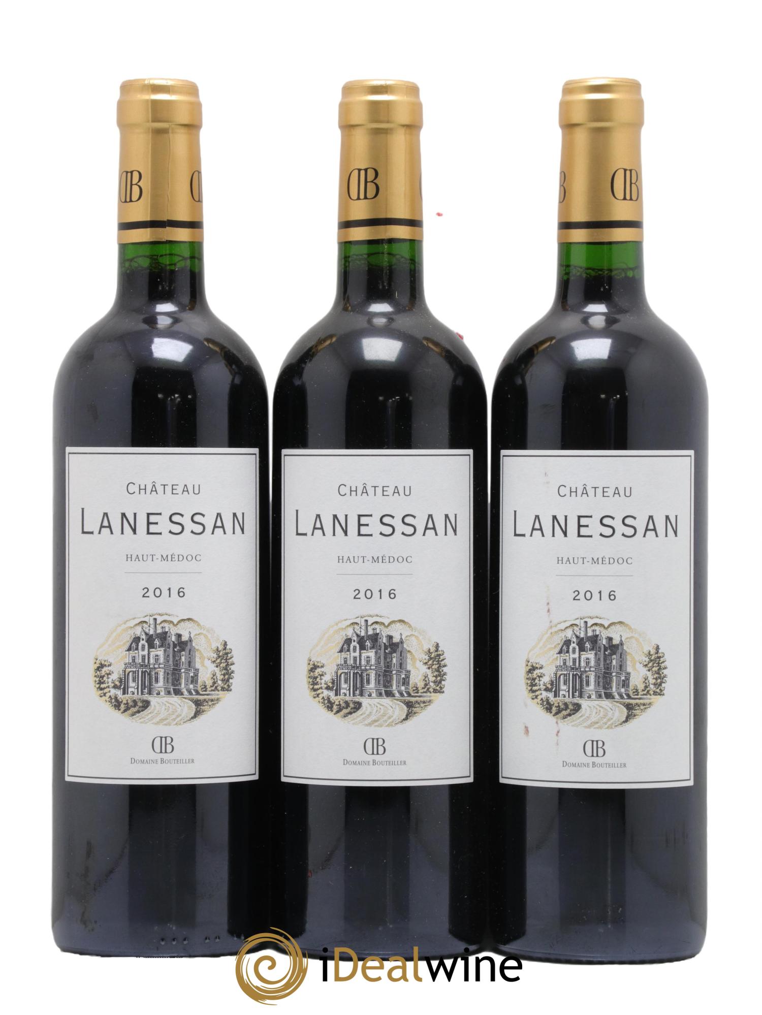 Château Lanessan Cru Bourgeois 2016 - Lot de 3 bouteilles - 0