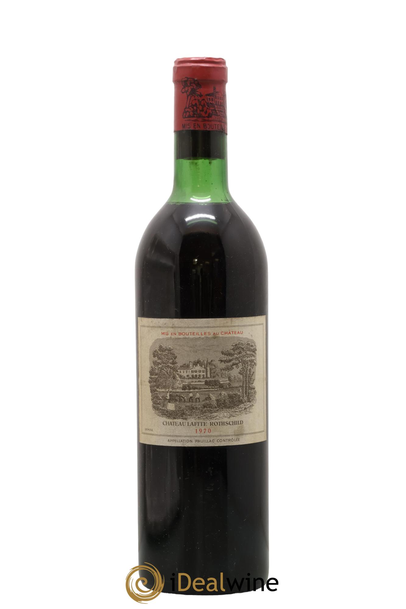 Château Lafite Rothschild 1er Grand Cru Classé 1970 - Lot de 1 bouteille - 0