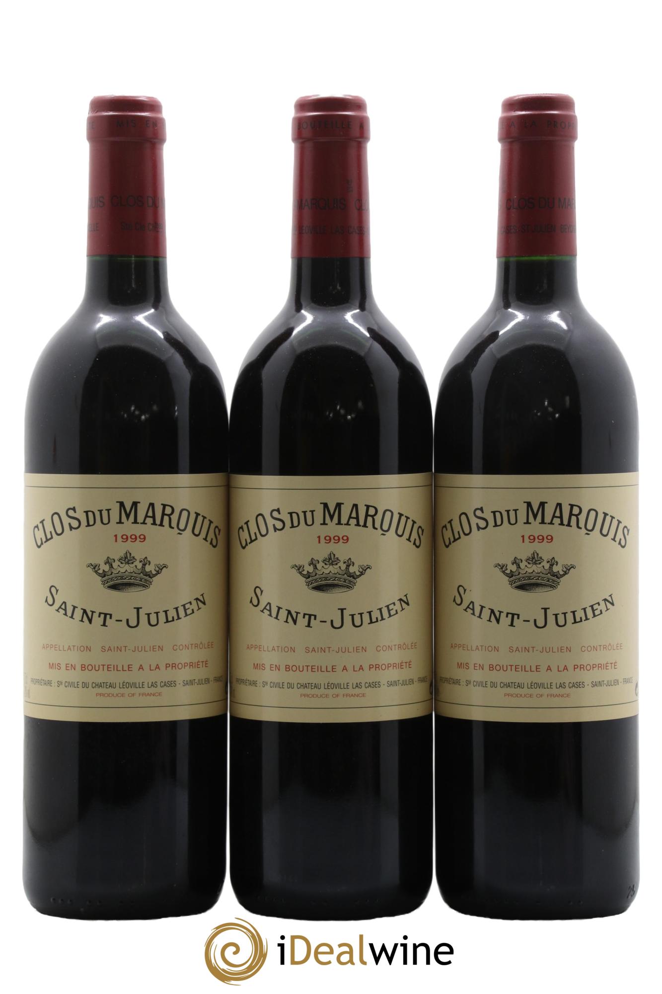 Clos du Marquis 1999 - Lot de 6 bouteilles - 1