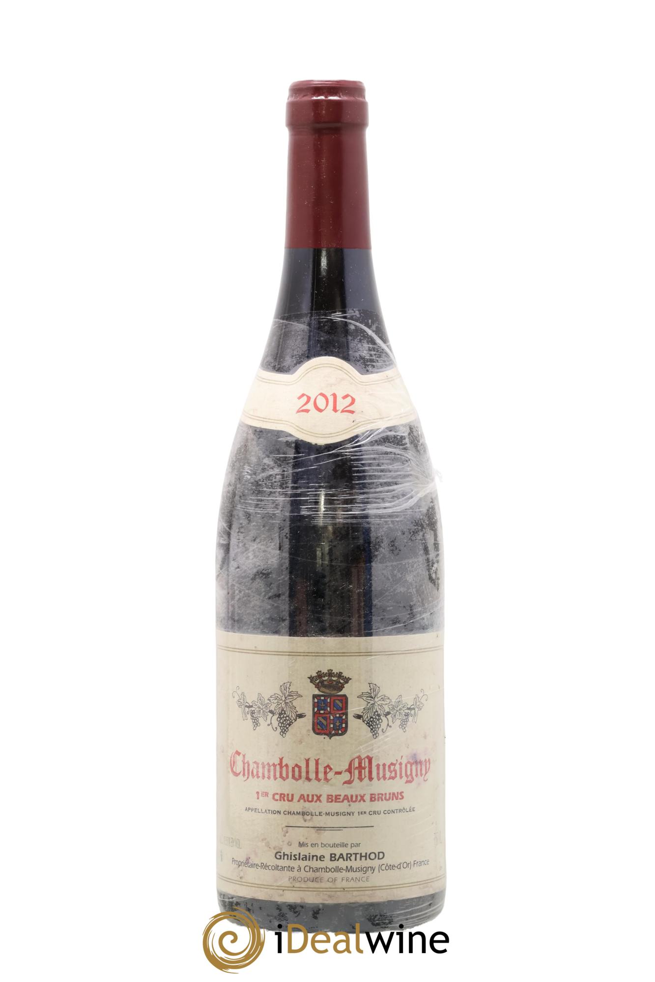 Chambolle-Musigny 1er Cru Aux Beaux Bruns Ghislaine Barthod 2012 - Lot of 1 bottle - 0