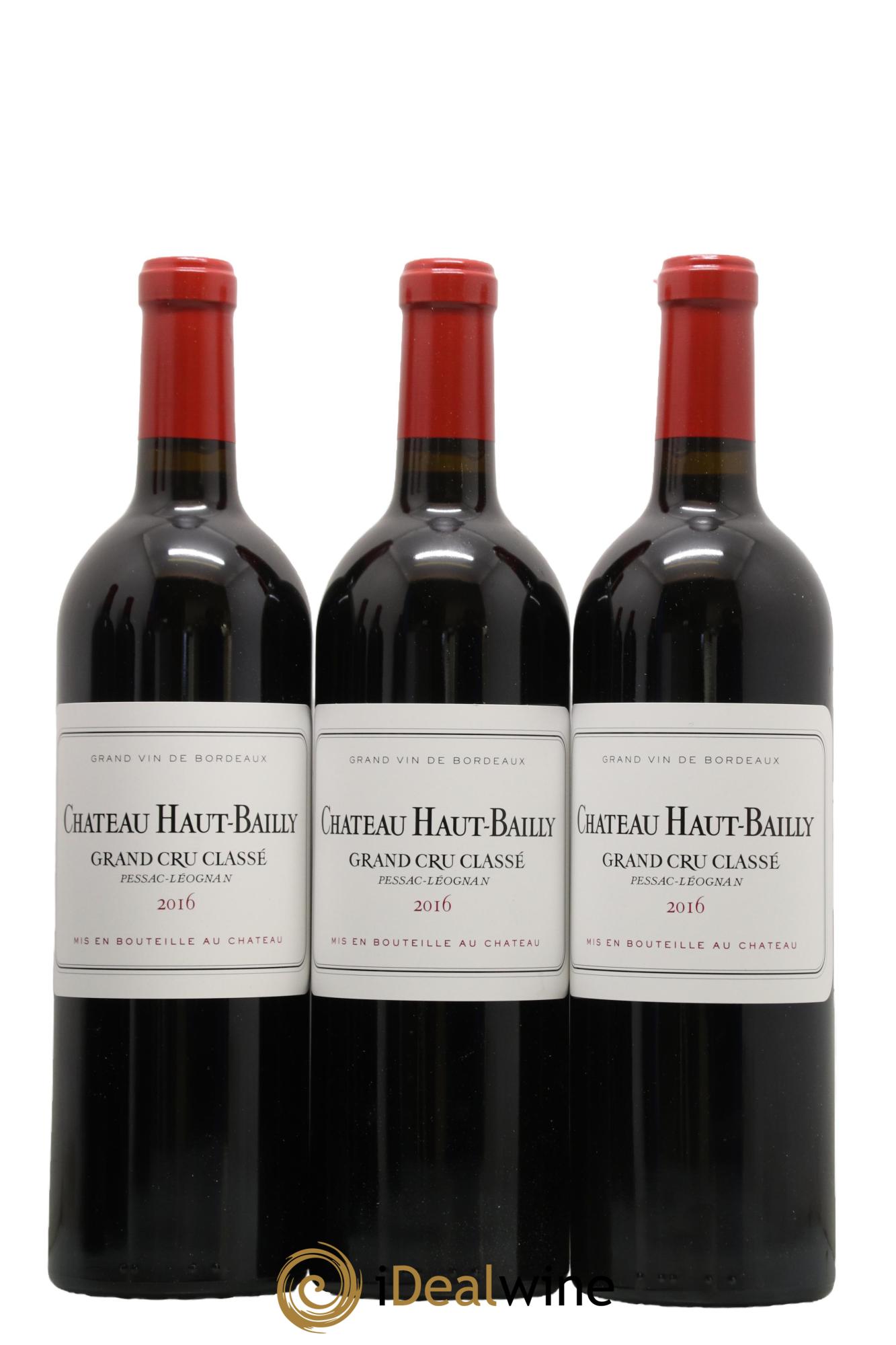 Château Haut-Bailly Cru Classé de Graves 2016 - Lot de 6 bouteilles - 1
