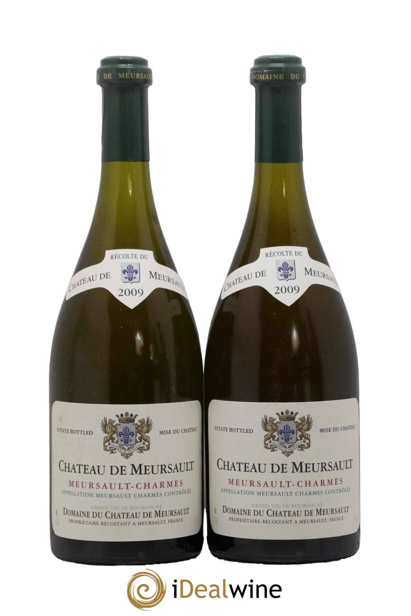 Meursault 1er Cru Les Charmes Château de Meursault 2009 - Lotto di 2 bottiglie - 0