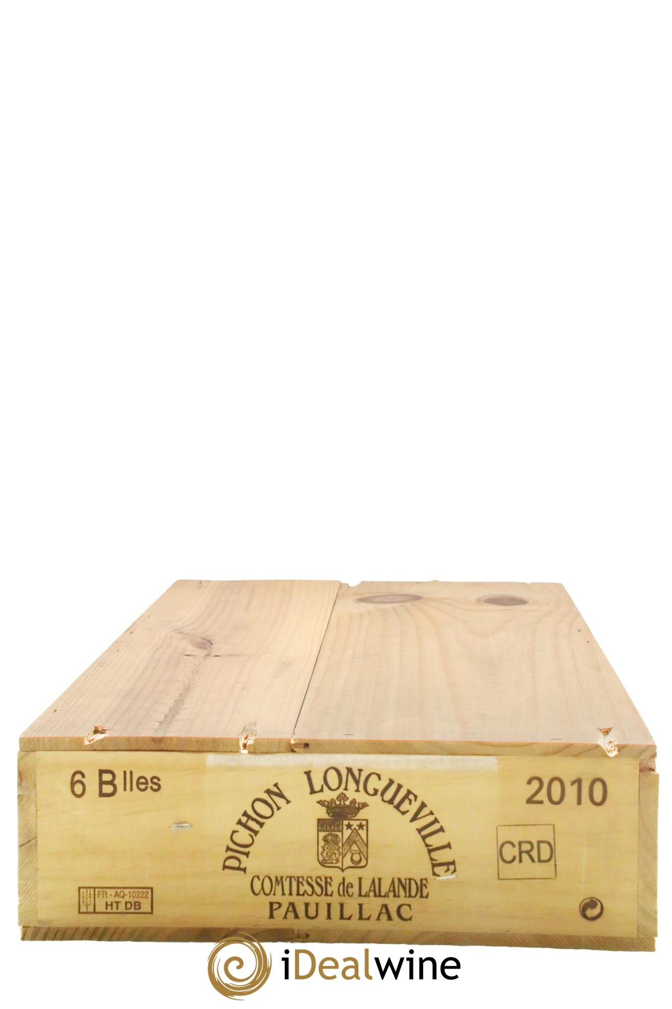 Château Pichon Longueville Comtesse de Lalande 2ème Grand Cru Classé 2010 - Lotto di 6 bottiglie - 1