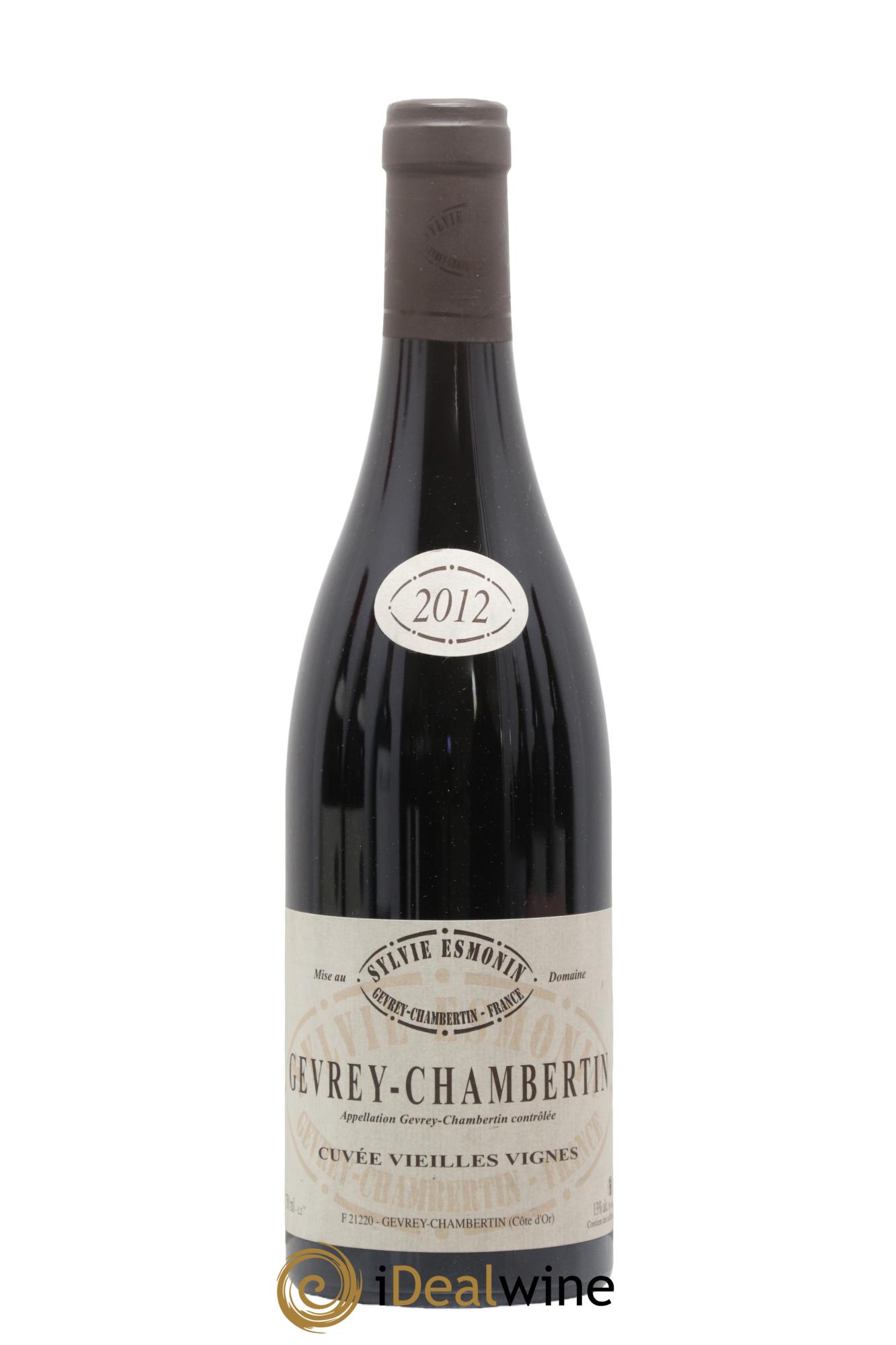 Gevrey-Chambertin Vieilles Vignes Sylvie Esmonin 2012 - Lotto di 1 bottiglia - 0