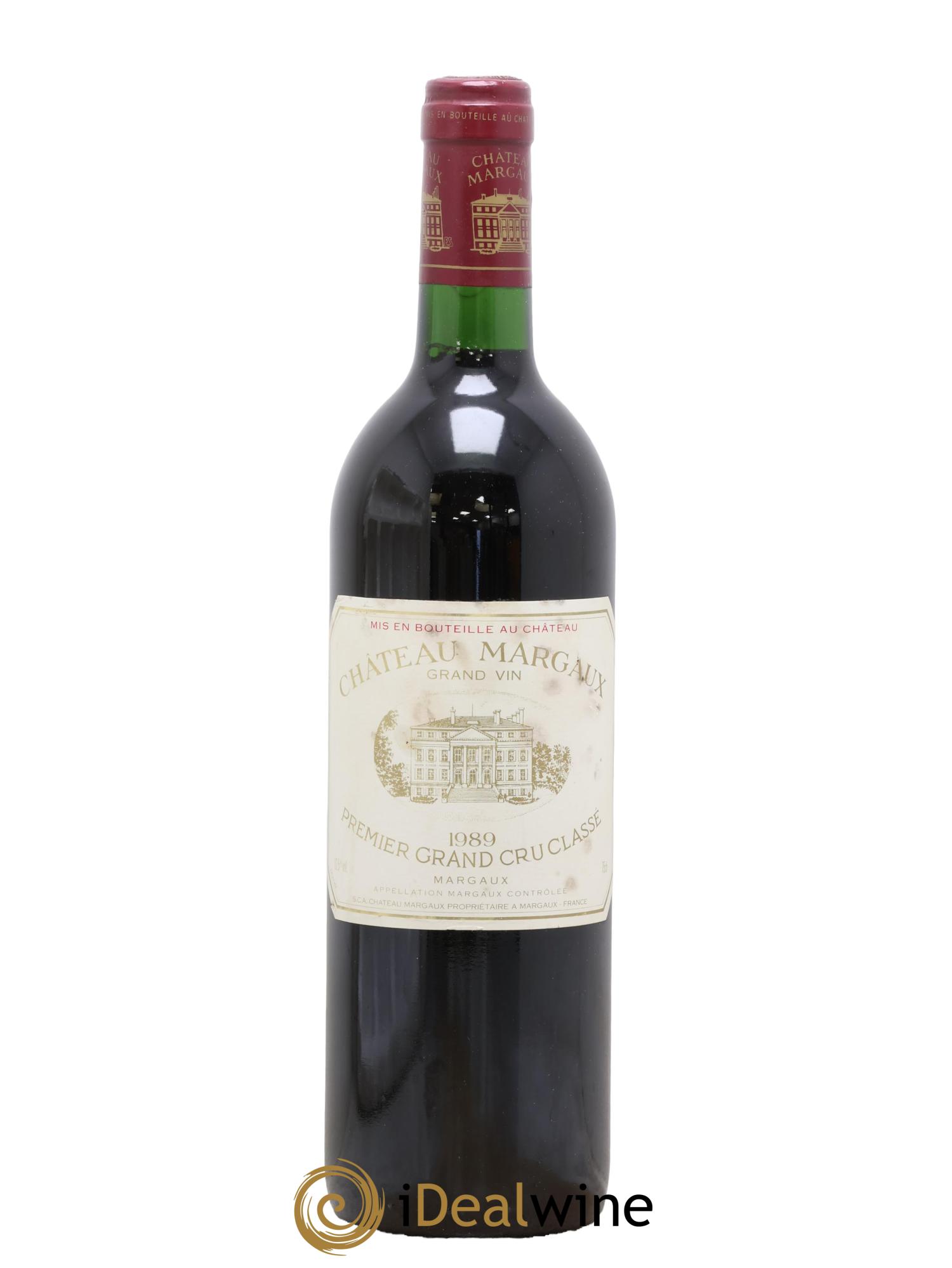 Château Margaux 1er Grand Cru Classé 1989 - Lot of 1 bottle - 0