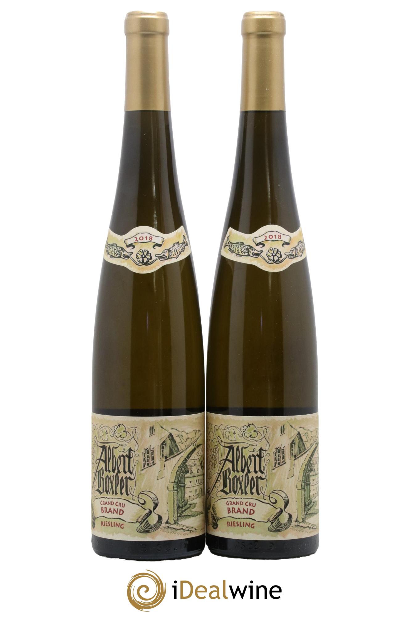 Alsace Riesling Grand Cru Brand Albert Boxler 2018 - Posten von 2 Flaschen - 0