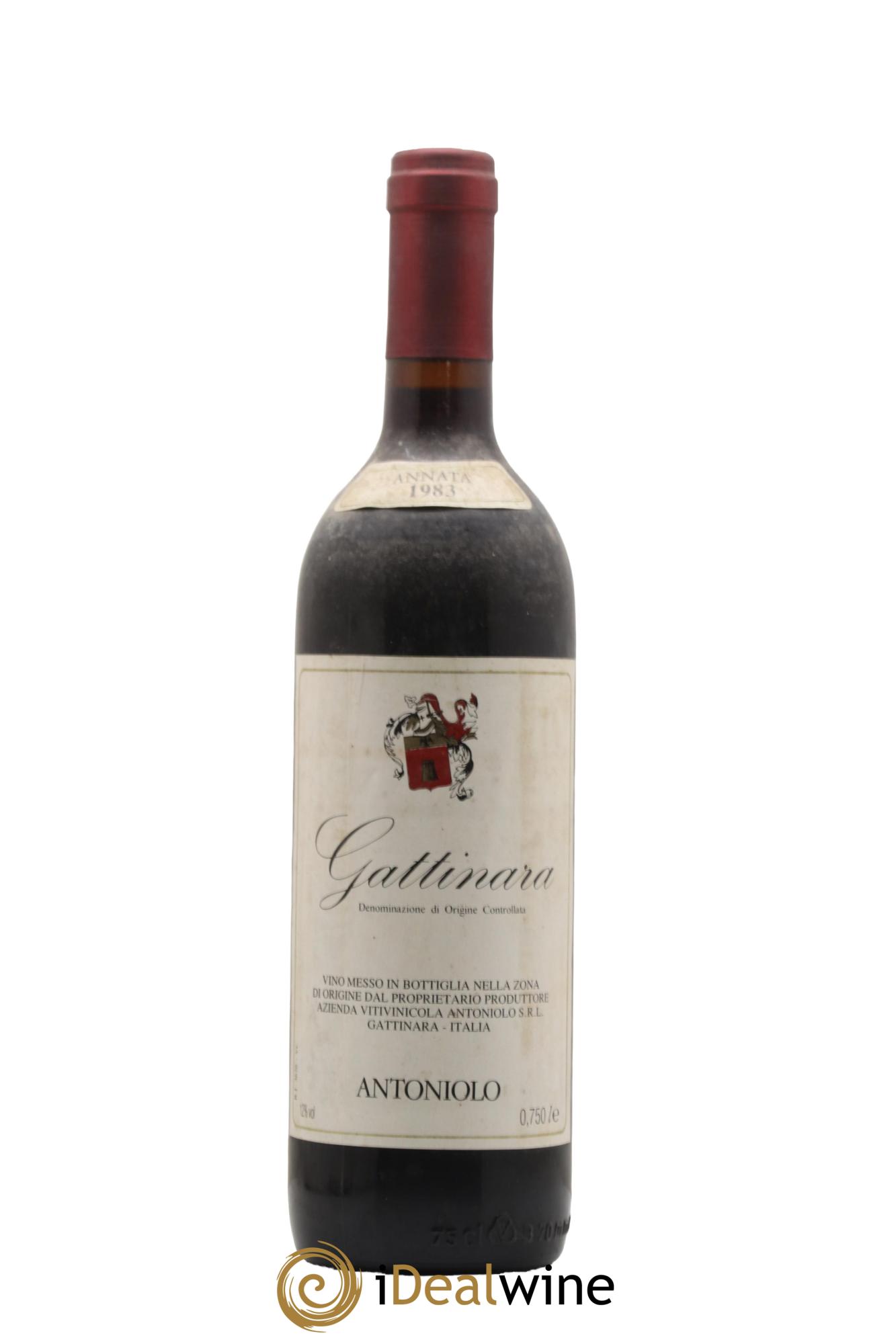 Gattinara DOCG Antoniolo 1983 - Lot de 1 bouteille - 0