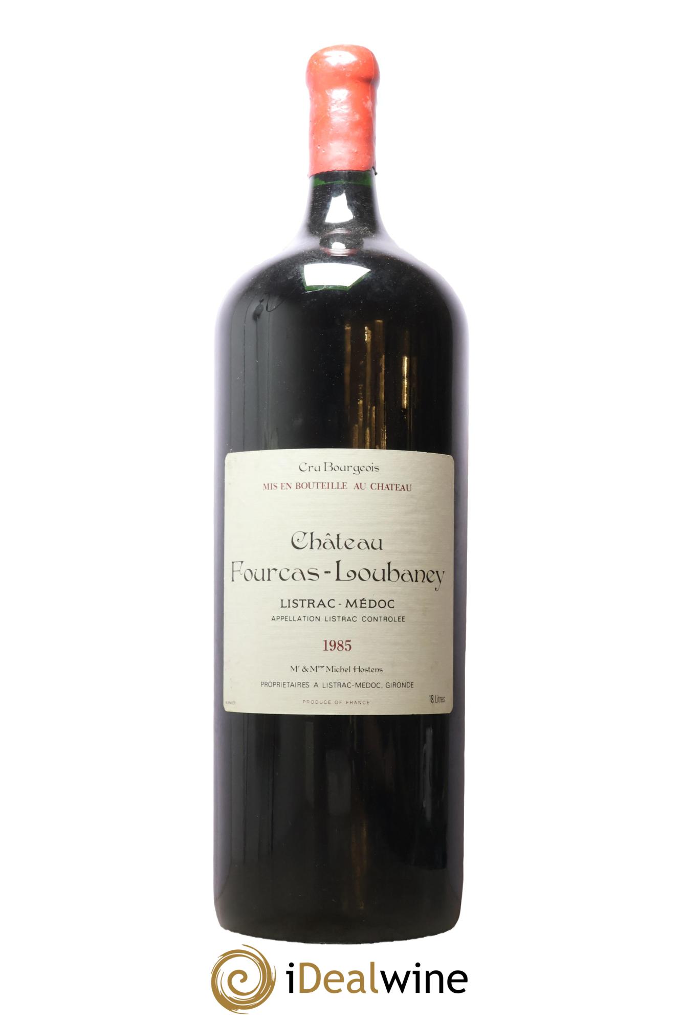 Château Fourcas Loubaney Cru Bourgeois 1985 - Posten von 1 Melchior - 1