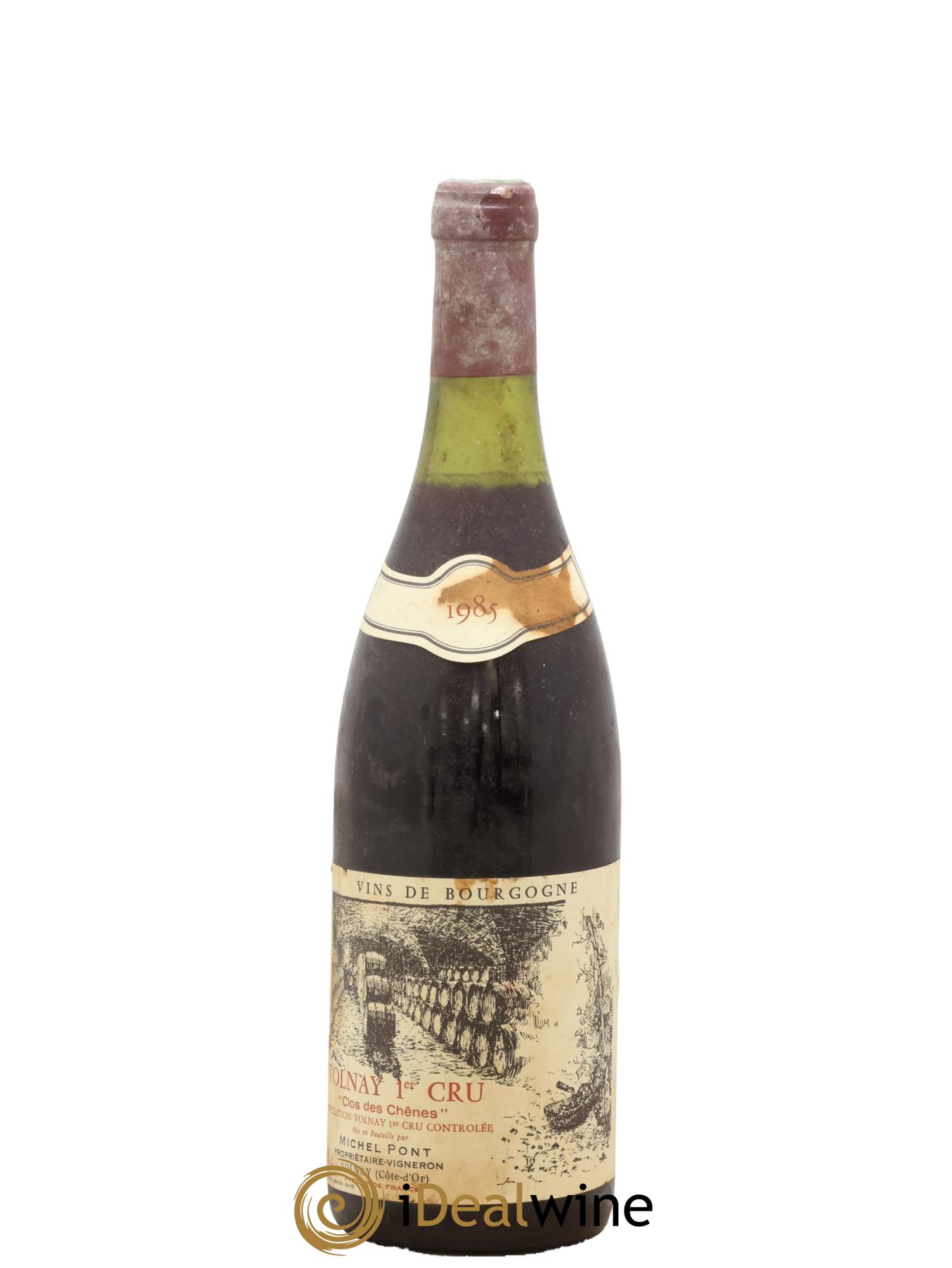 Volnay 1er Cru Clos Des Chênes Michel Pont 1985 - Lot de 1 bouteille - 0