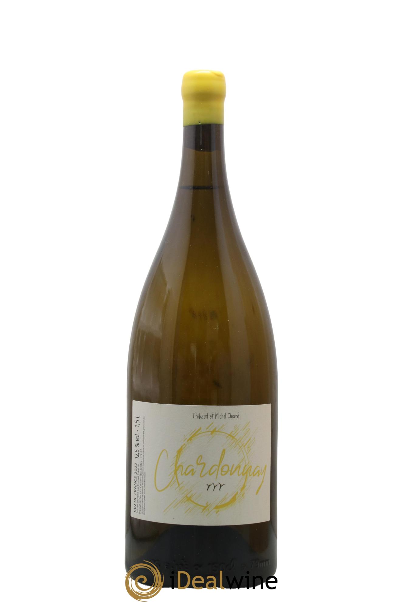 Vin de France Thibaud et Michel Chevré Chardonnay 2022 - Lotto di 1 magnum - 1