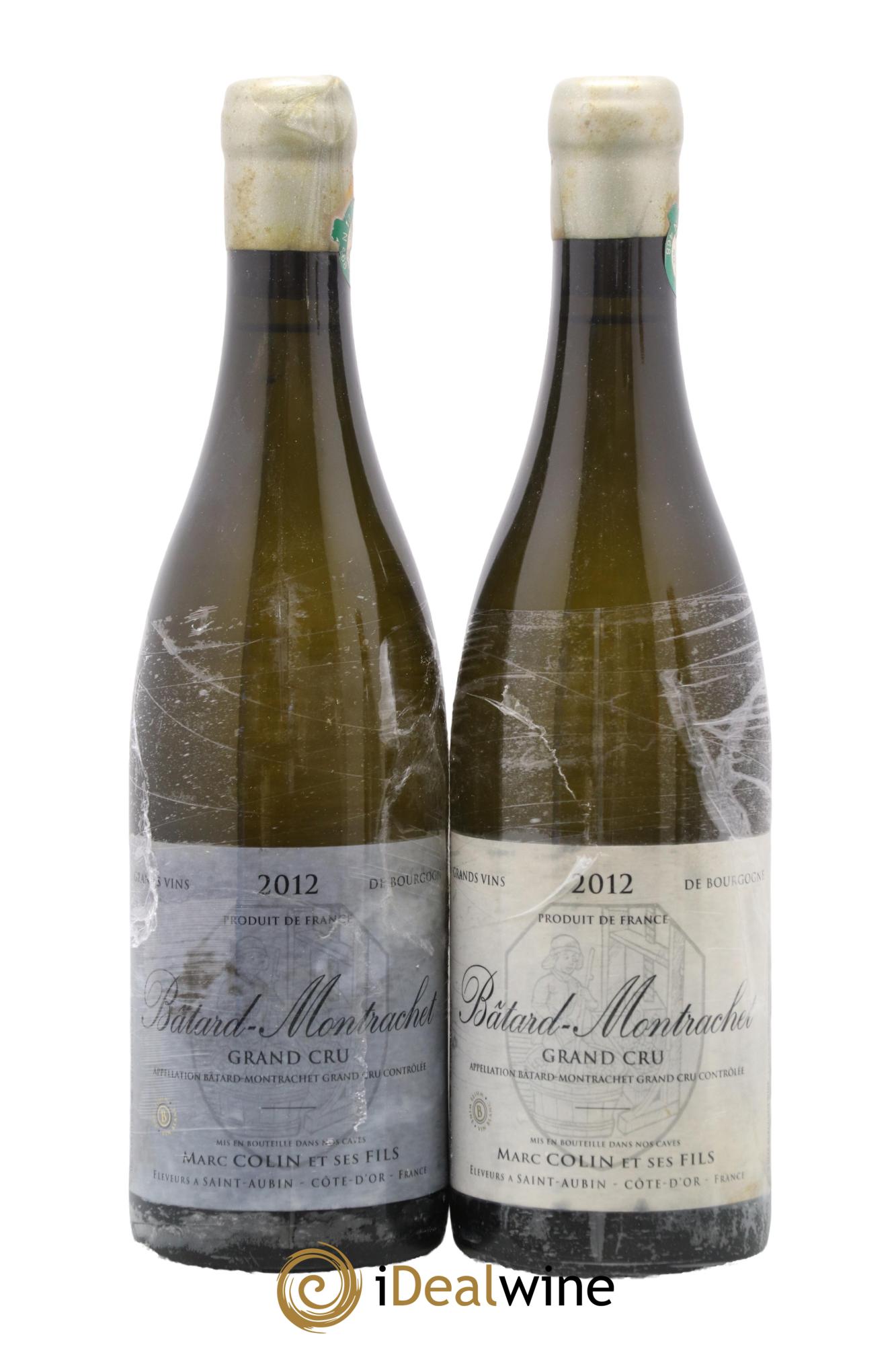 Bâtard-Montrachet Grand Cru Marc Colin & Fils 2012 - Lot de 2 bouteilles - 0