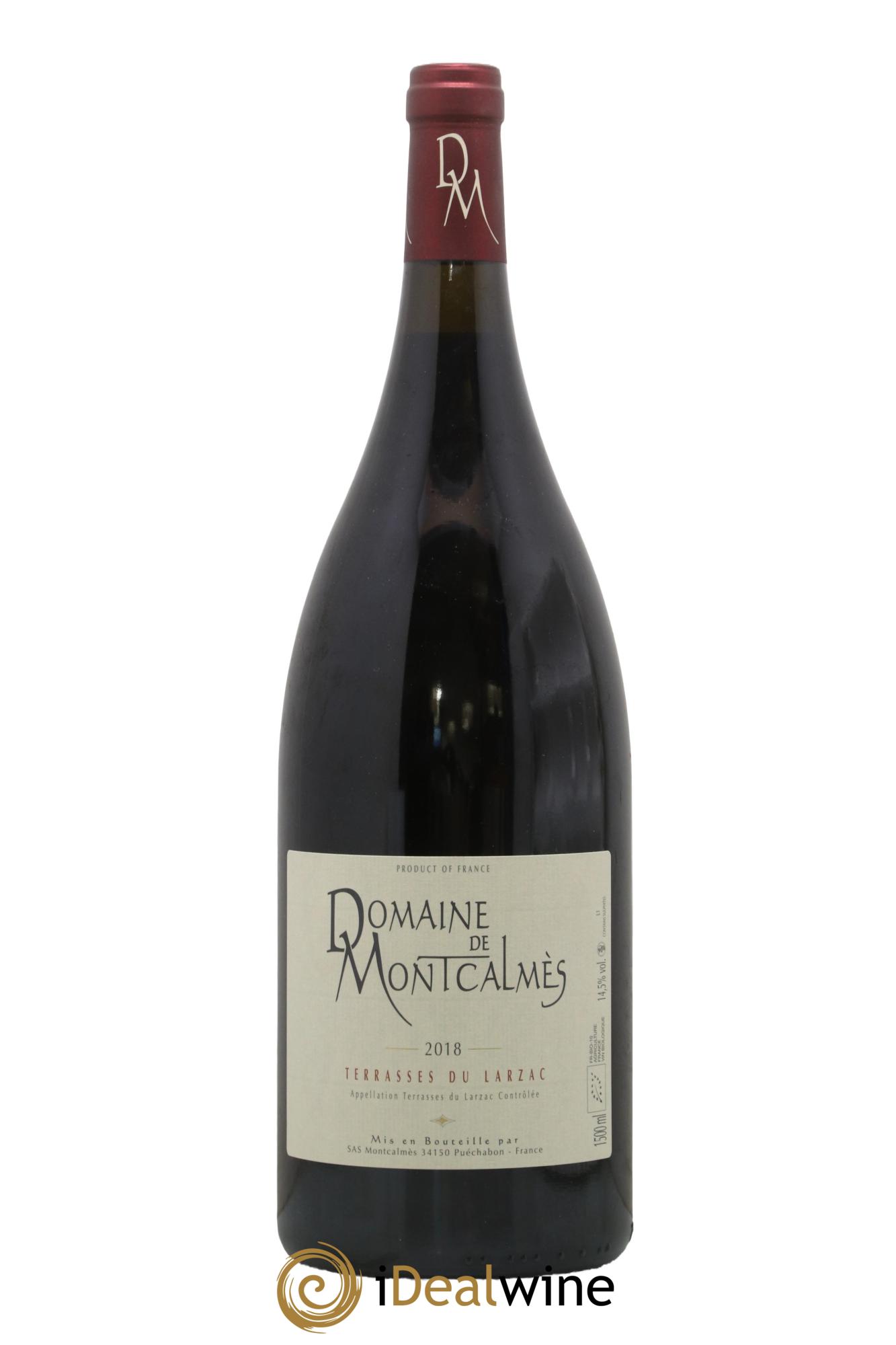 Terrasses du Larzac Domaine de Montcalmès Frédéric Pourtalié 2018 - Lot de 1 magnum - 0