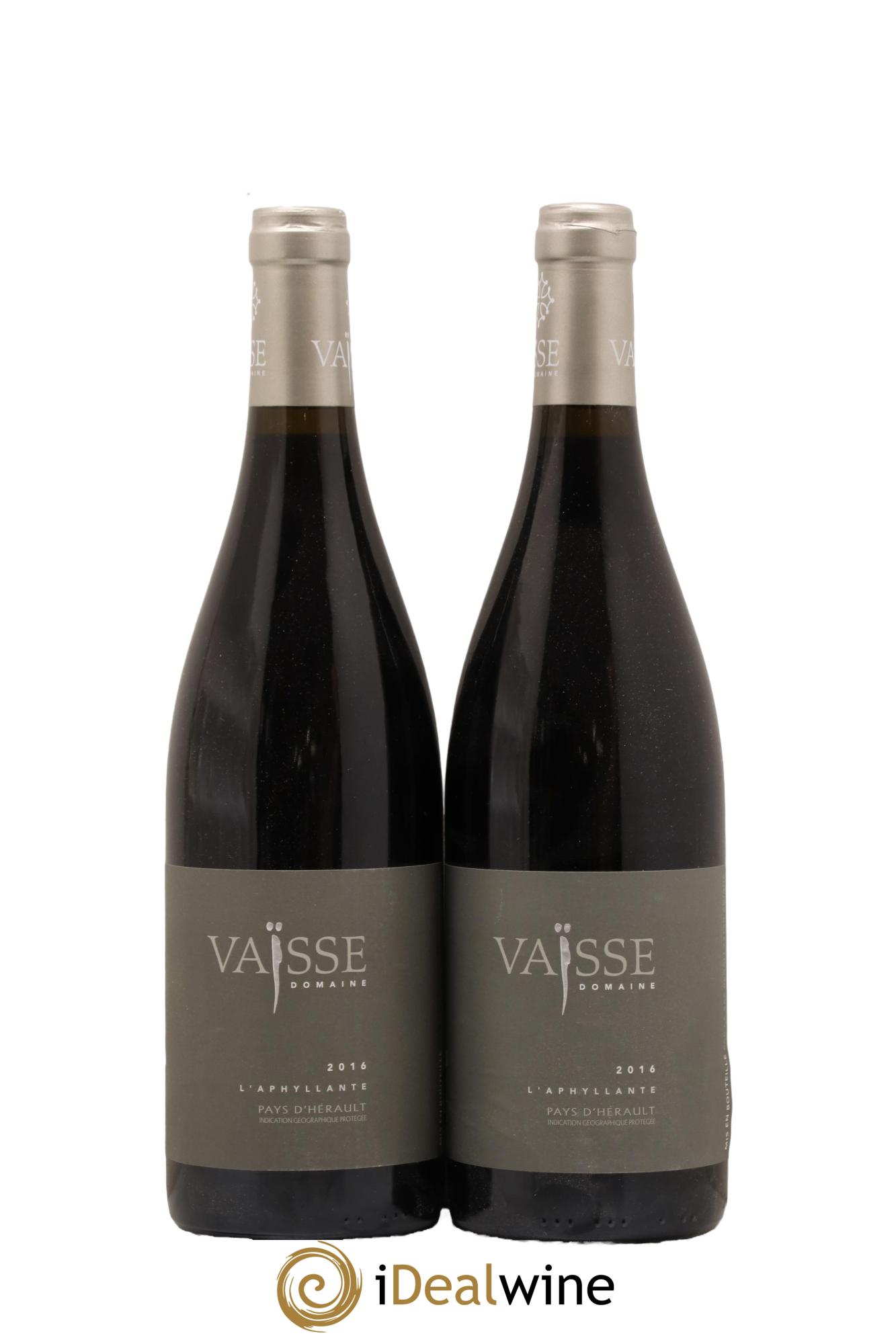 Terrasses du Larzac L'Aphyllante Vaisse (Domaine) 2016 - Lot de 2 bouteilles - 0