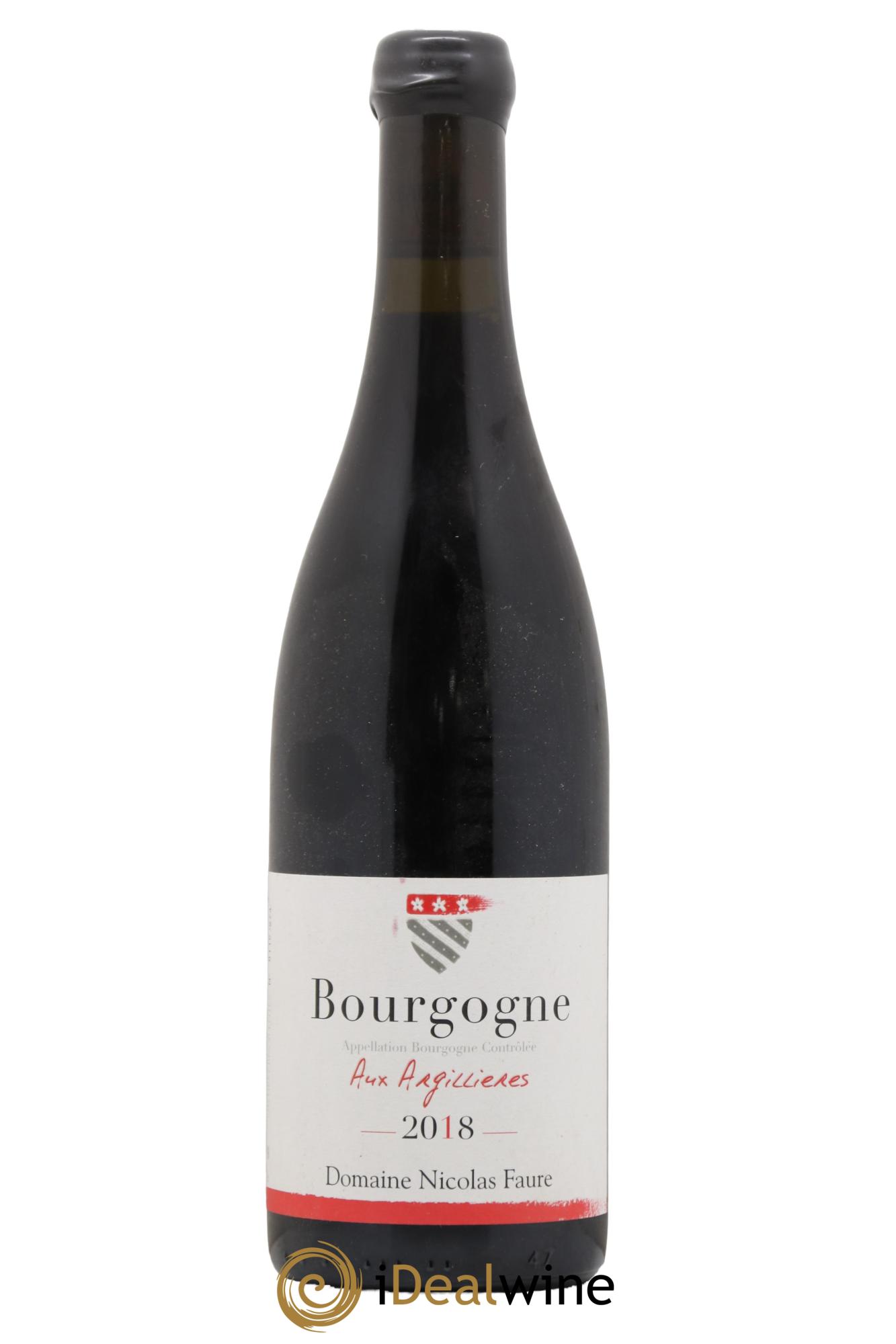Bourgogne Aux Argillières Nicolas Faure 2018 - Lot of 1 bottle - 0