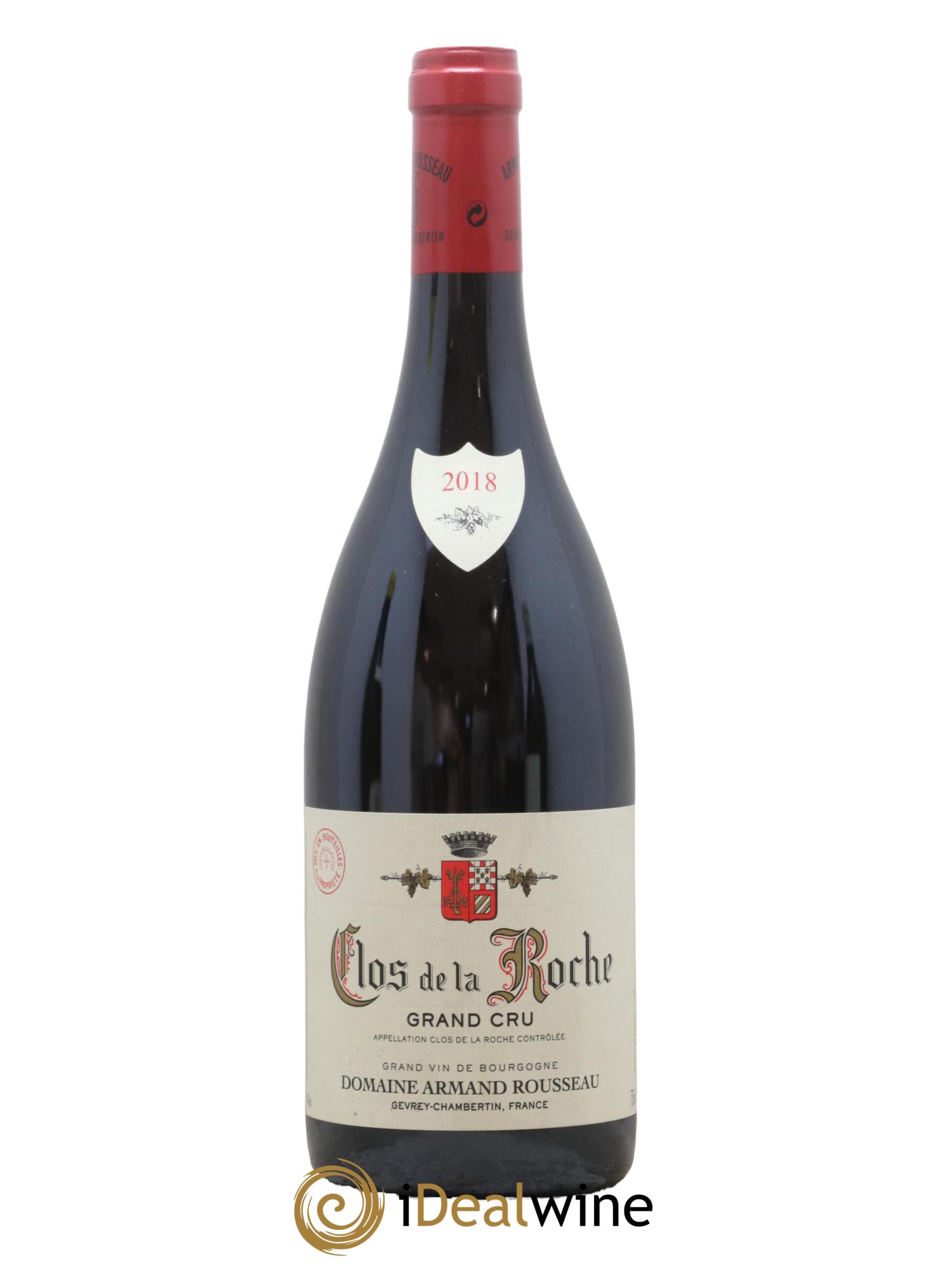 Clos de la Roche Grand Cru Armand Rousseau (Domaine) 2018 - Lot de 1 bouteille - 0