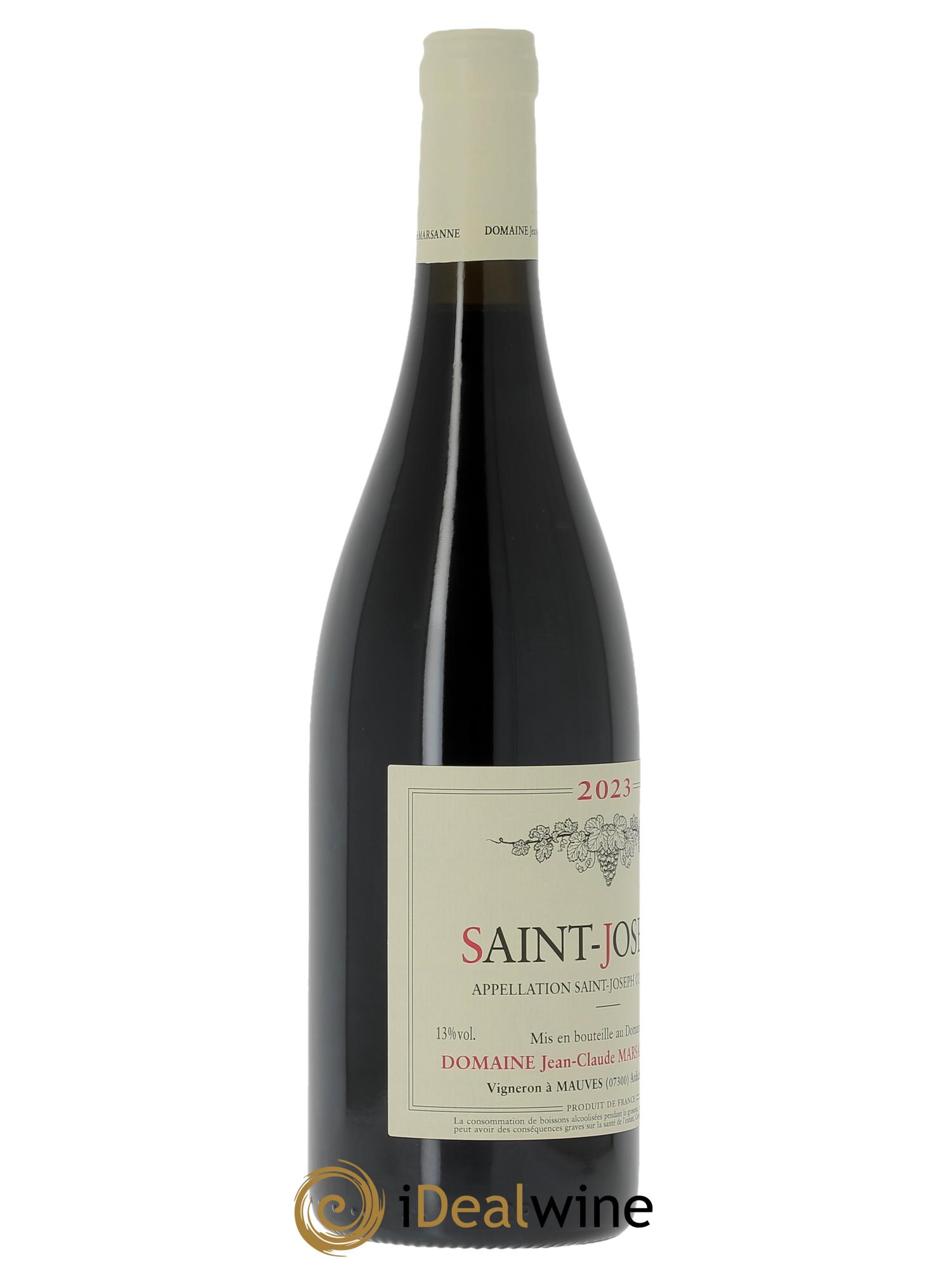 Saint-Joseph Jean-Claude Marsanne (Domaine) 2023 - Lot de 1 bouteille - 2
